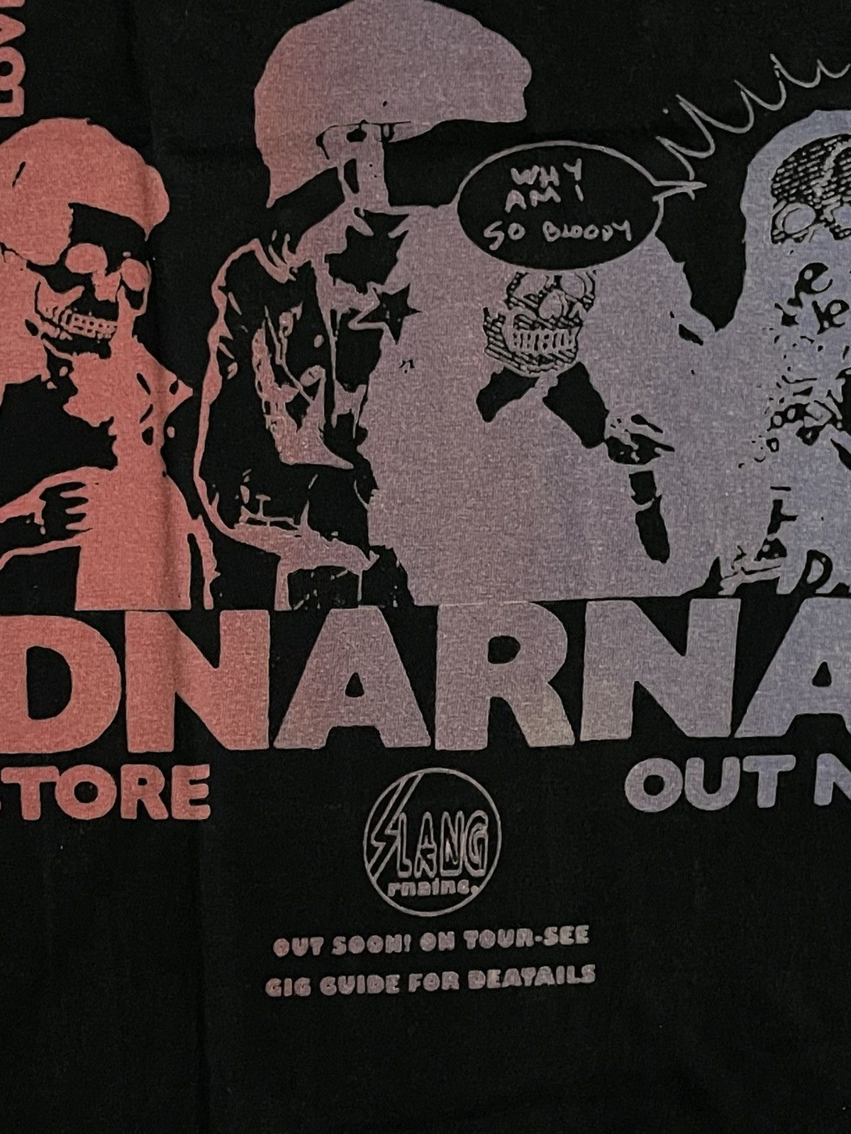 Hysteric Glamour RNA SLANG Skull Poem T Shirt Size US M / EU 48-50 / 2 - 5 Thumbnail