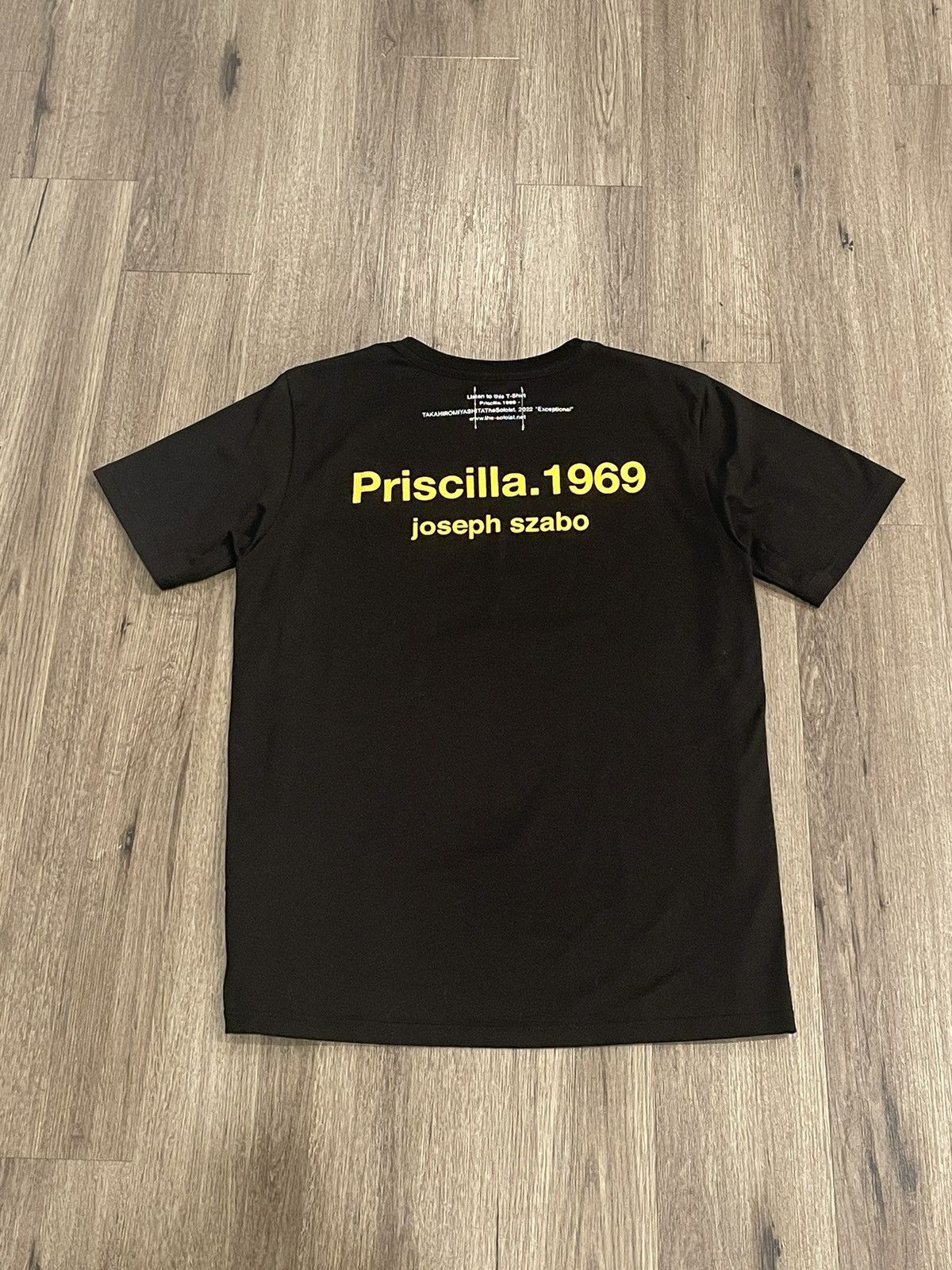 Takahiromiyashita The Soloist. TAKAHIROMIYASHITA THESOLOIST Smoking ‘Priscilla 1969’ Tee Size US M / EU 48-50 / 2 - 5 Thumbnail