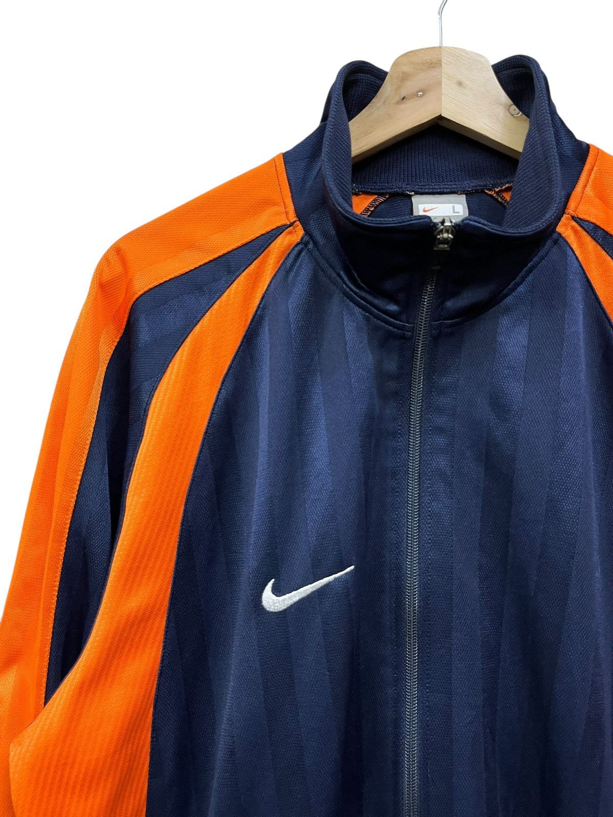Nike 🔥RARE Vintage Nike Japan Big Back Swoosh Trainer Jacket Size US M / EU 48-50 / 2 - 4 Thumbnail