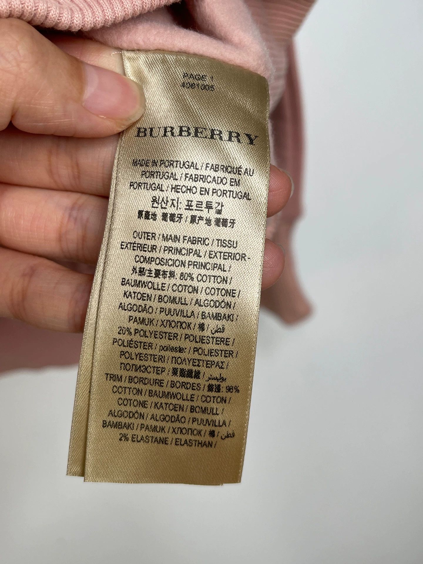 Burberry Burberry S New Hoodie Size S / US 4 / IT 40 - 6 Thumbnail