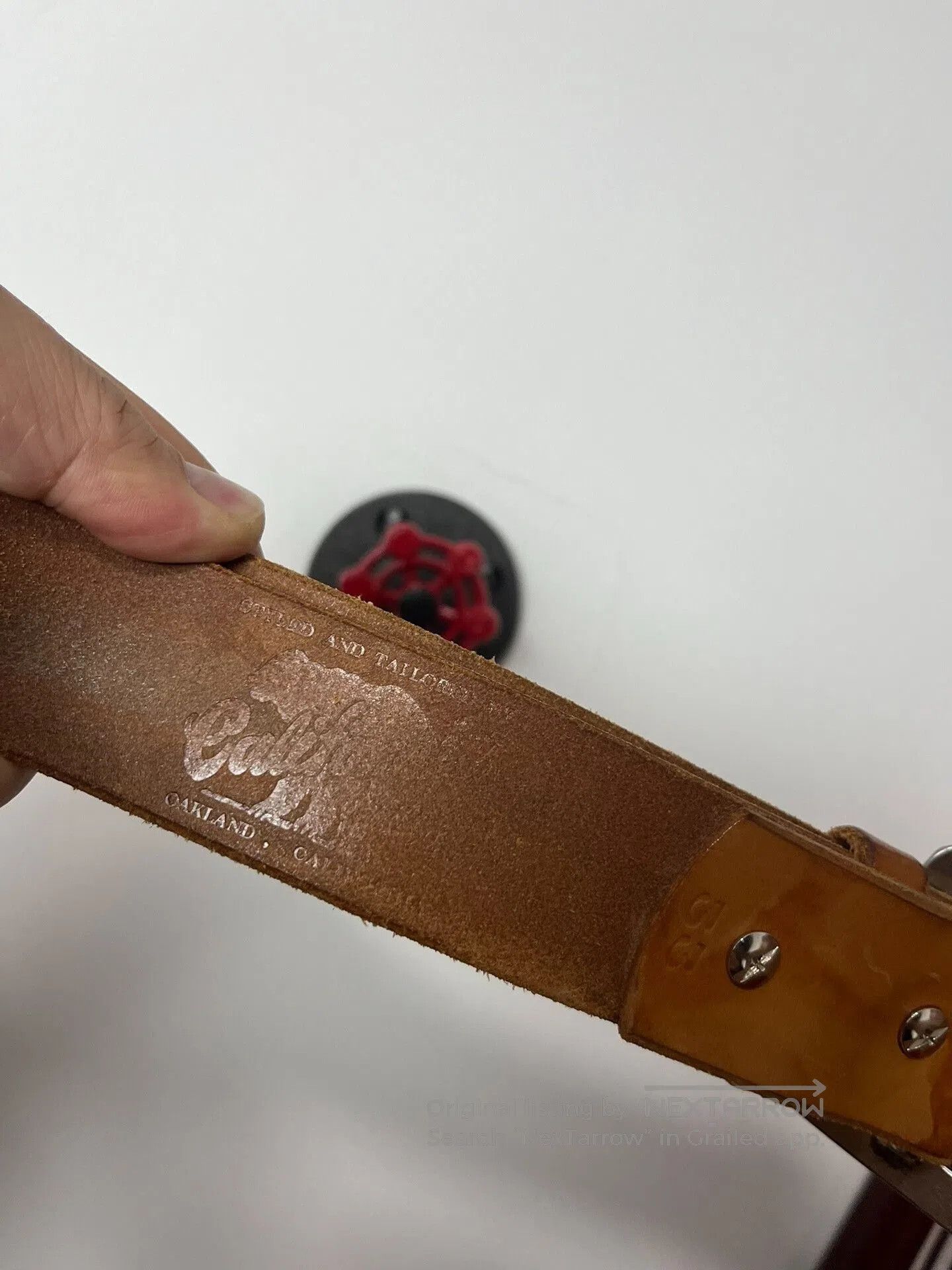 Rainbow Country Rainbow Country Leather Belt. Size ONE SIZE - 4 Thumbnail