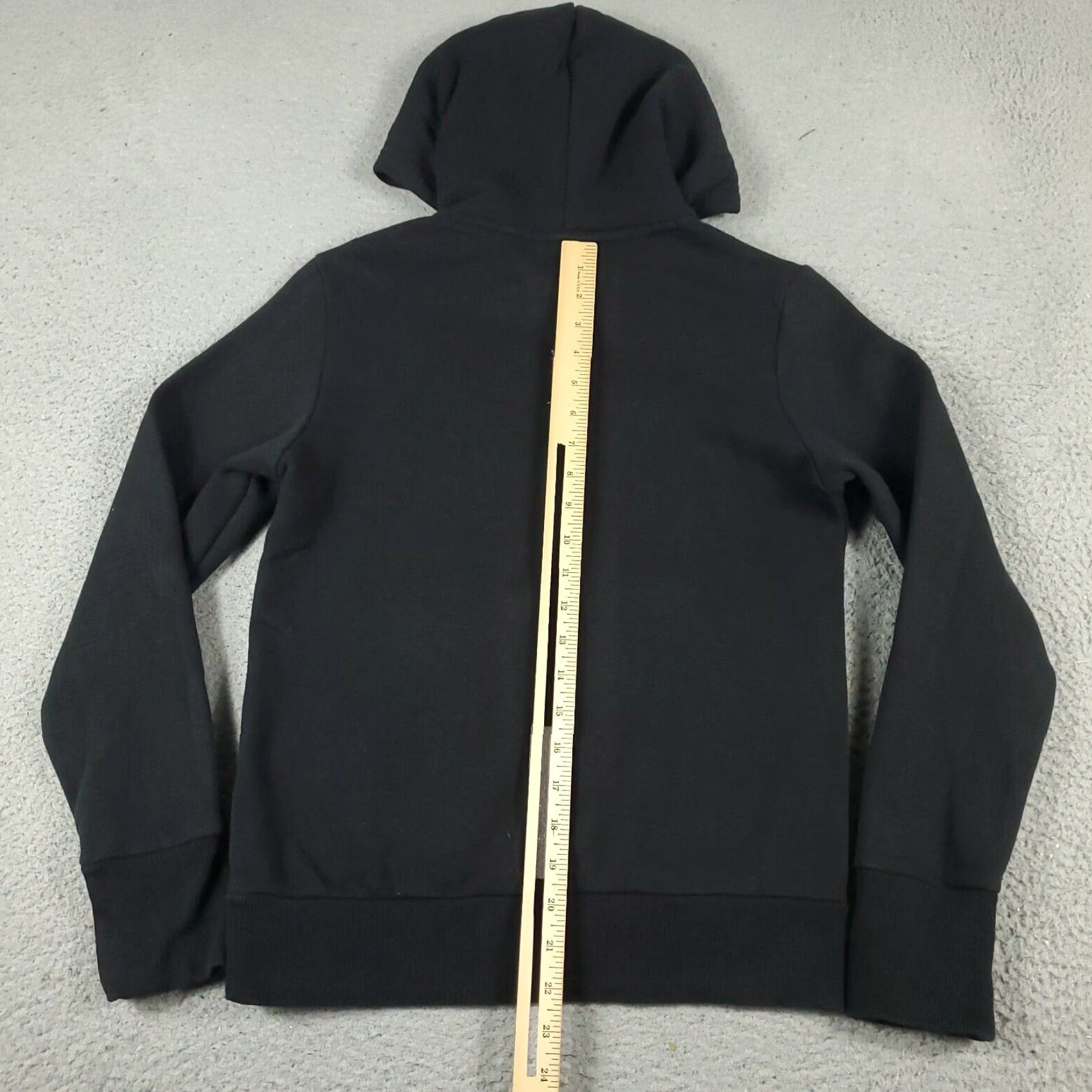 Adidas Adidas Hoodie Womens XS Black Logo Pullover Sweatshirt Ladies Size XS / US 0-2 / IT 36-38 - 6 Thumbnail