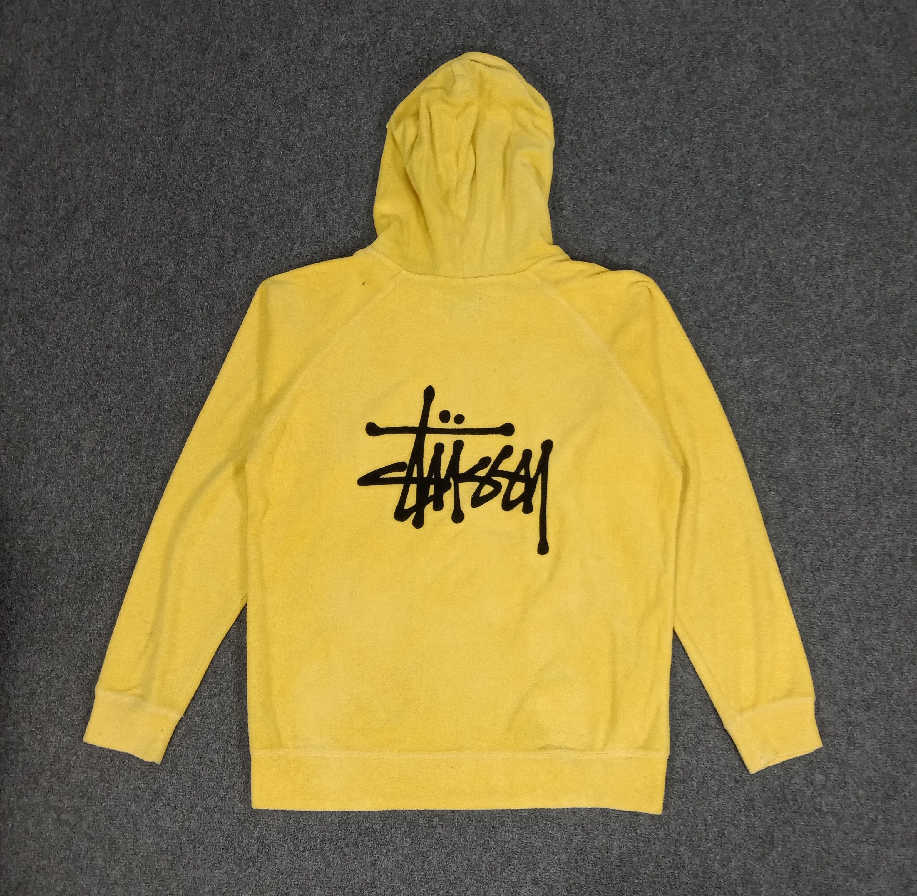 Stussy × Vintage Stussy American Streetwear Style Logo Hoodies Size US M / EU 48-50 / 2 - 1 Thumbnail