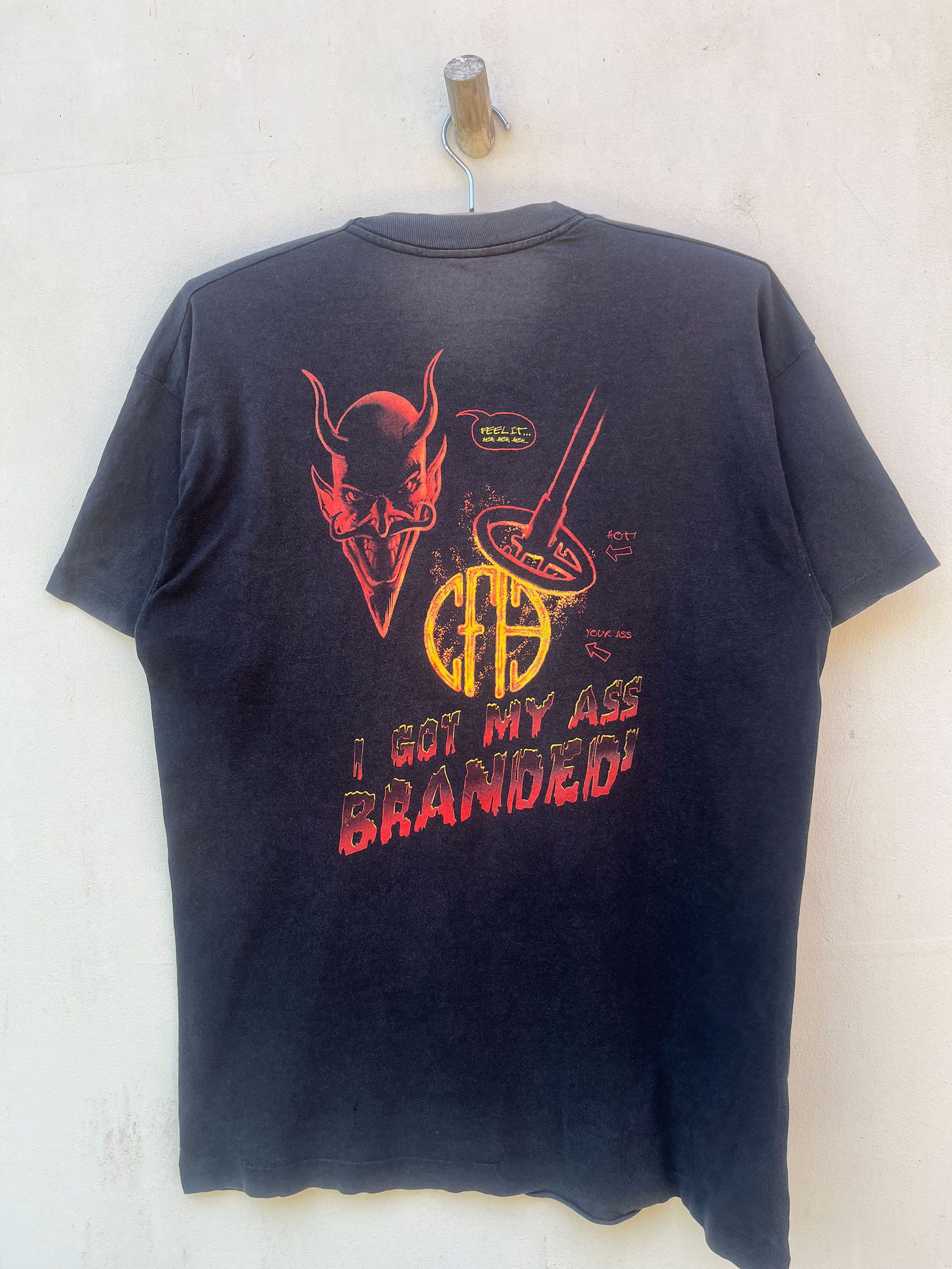 Band Tees Vintage Pantera Cowboys From Hell American Heavy Metal Rock Size US L / EU 52-54 / 3 - 4 Thumbnail