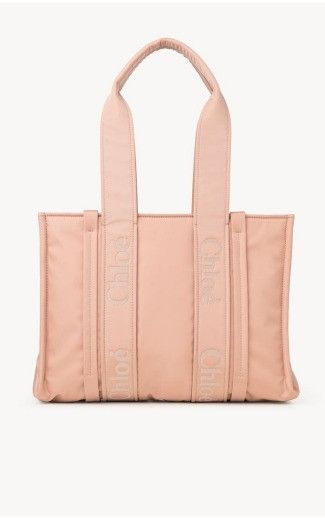 Chloe o1loc1c0625 Size: OS / Woody Tote Bag in Rose Dust Size ONE SIZE - 1 Preview