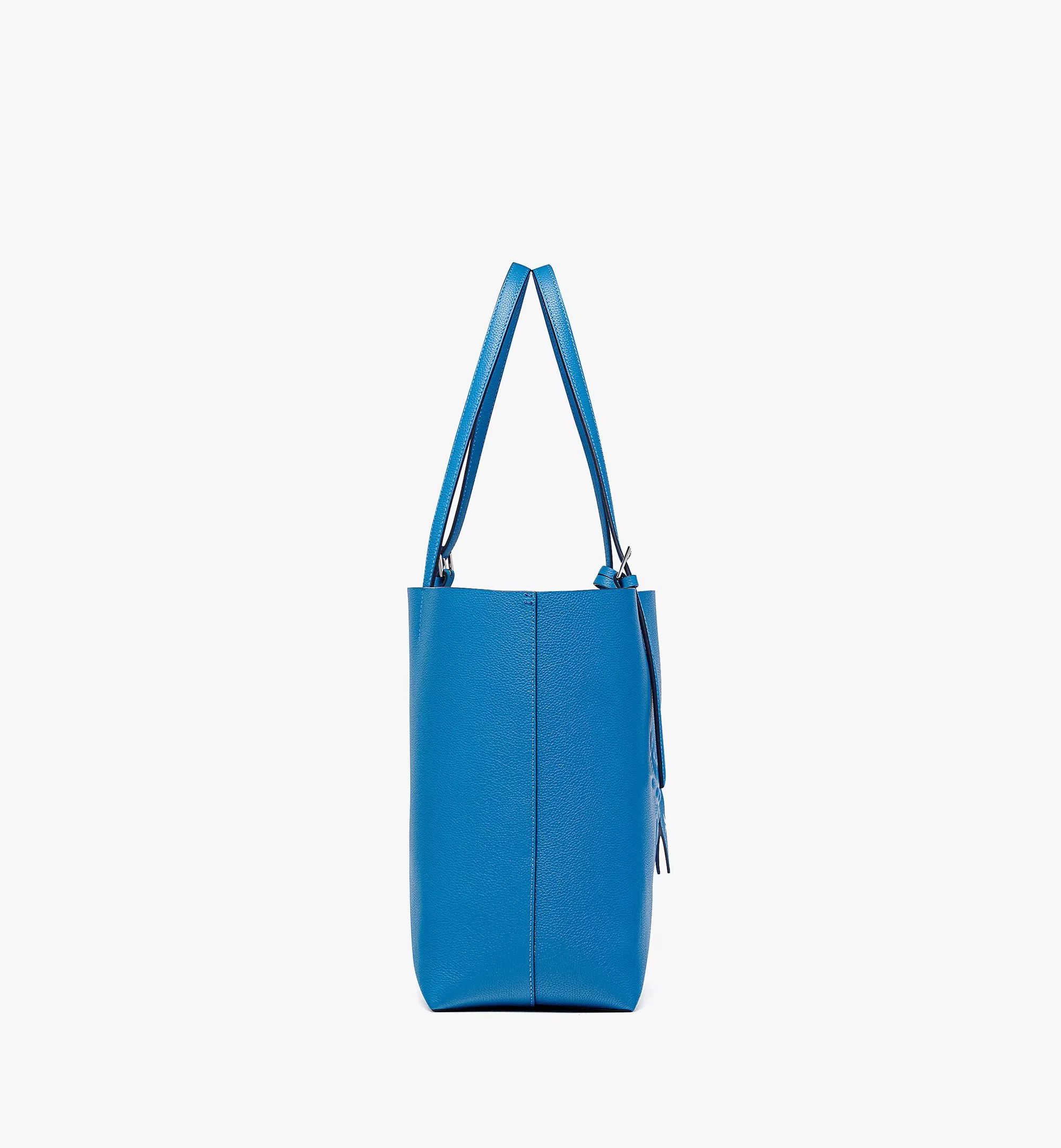 MCM o1mt1gz1224 Size: OS / Shopper Medium Bag in Blue Size ONE SIZE - 3 Thumbnail