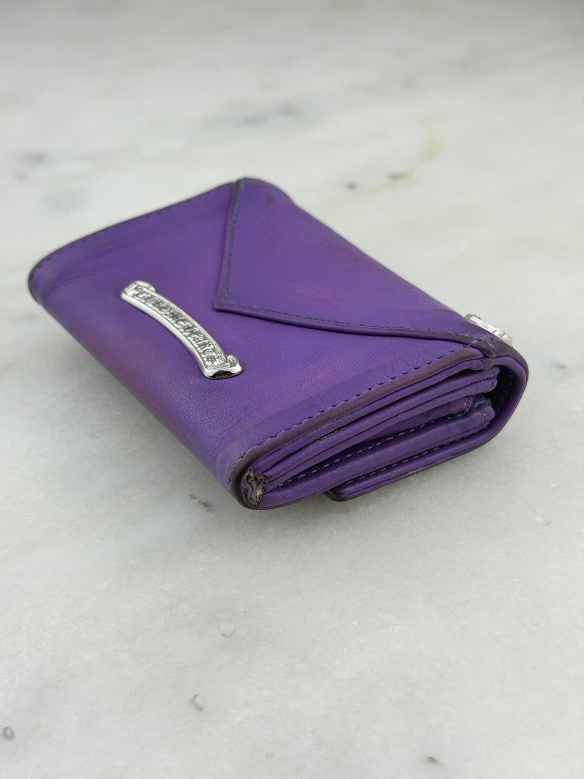 Chrome Hearts CHROME HEARTS PLUS CROSS WALLET PURPLE Size ONE SIZE - 7 Thumbnail