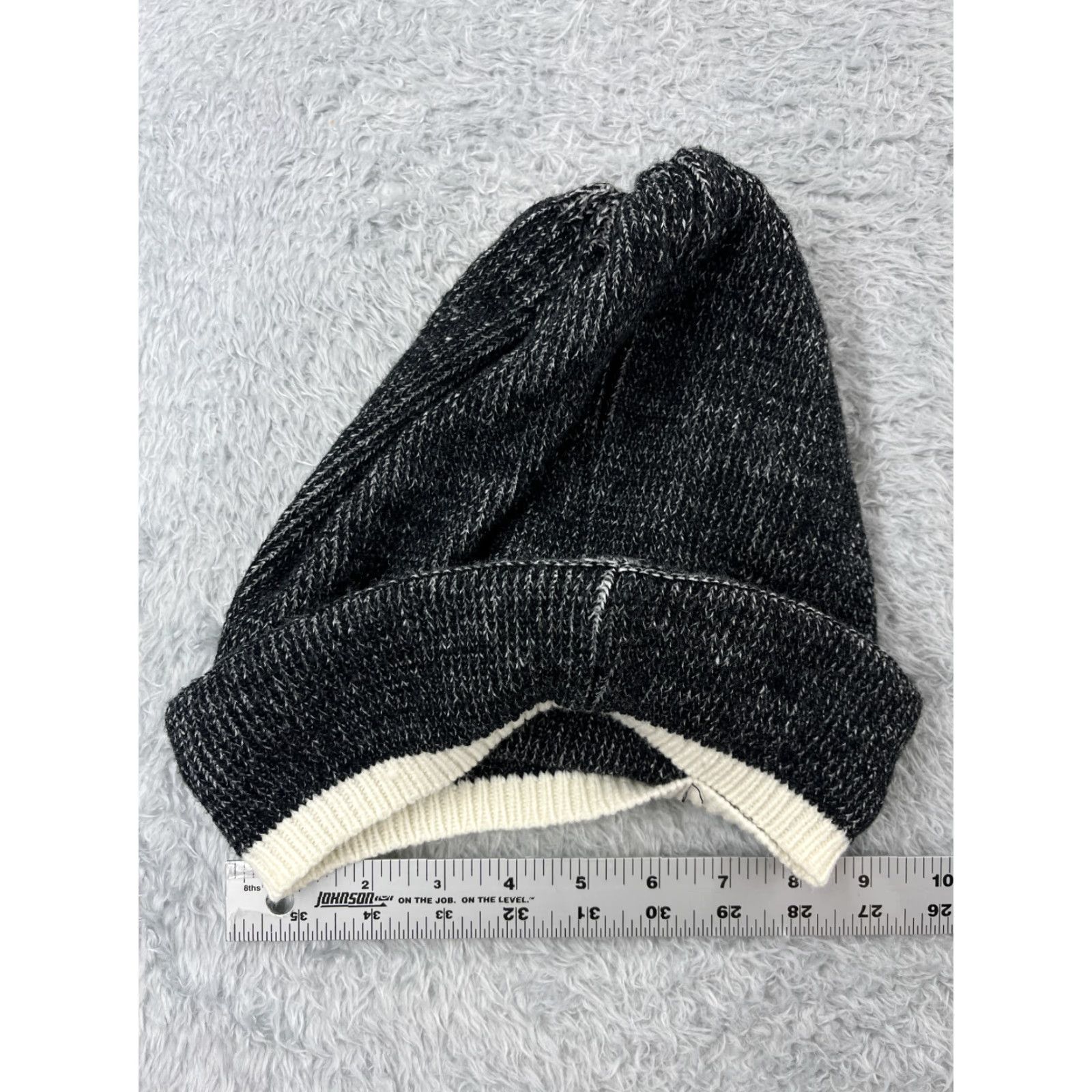 Vintage Angela & William Beanie Adult One Size Gray Knit 100% Acrylic Outdoor Unisex Size ONE SIZE - 4 Thumbnail