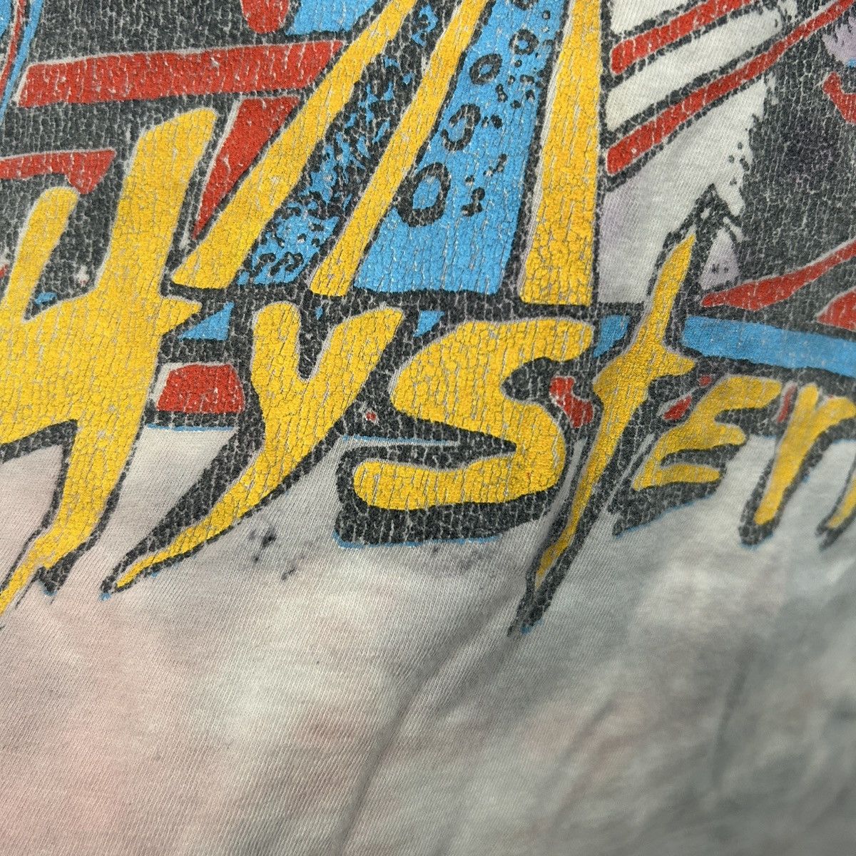 Def Leppard Def Leppard Hysteria Purple Tie Dye Tshirt Size XL - "Peggy" Size US XL / EU 56 / 4 - 15 Thumbnail