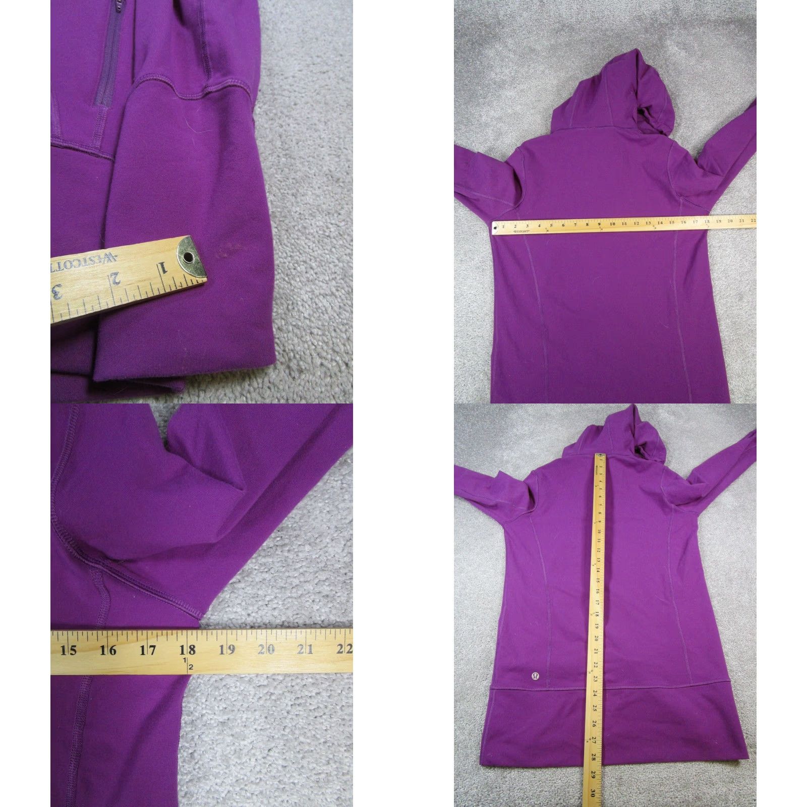Lululemon Lululemon In Stride Jacket Womens 8 Purple Running Full Zip Size M / US 6-8 / IT 42-44 - 8 Thumbnail