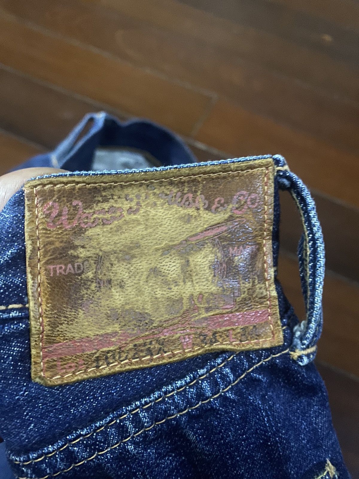 Warehouse Warehouse 1003XX Jeans Buffalo Patch Vintage Distressed B-1 Size US 34 / EU 50 - 20 Thumbnail