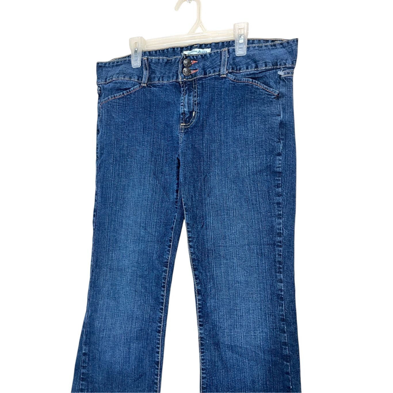 Old Navy Vintage Old Navy Y2K Flare Mid Rise Jeans Size 10 Size 32" / US 10 / IT 46 - 2 Thumbnail