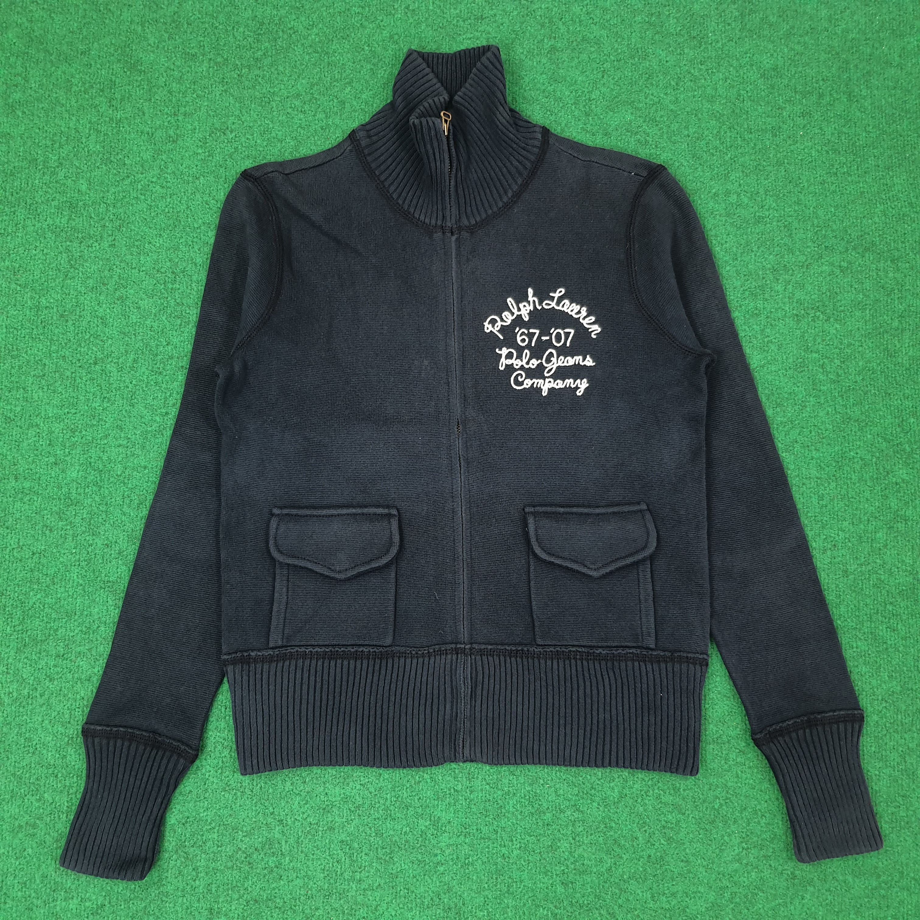 Ralph Lauren Vintage POLO Ralph Lauren Zipper Sweatshirt C253N16 Size US XS / EU 42 / 0 - 1 Thumbnail