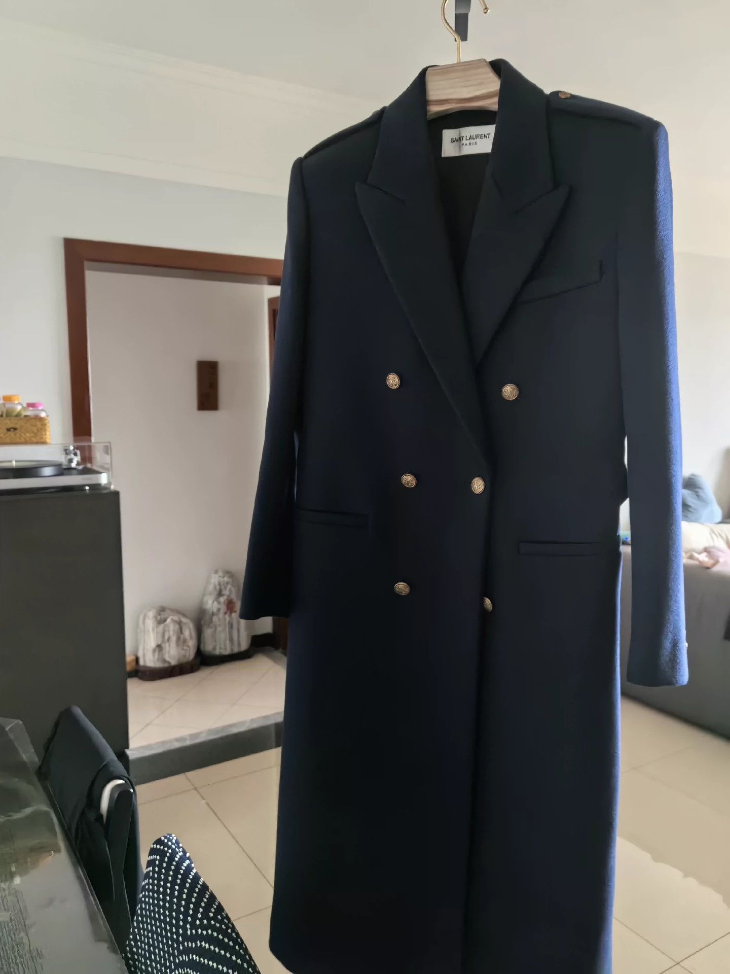 Saint Laurent Paris Exclusive cashmere coat