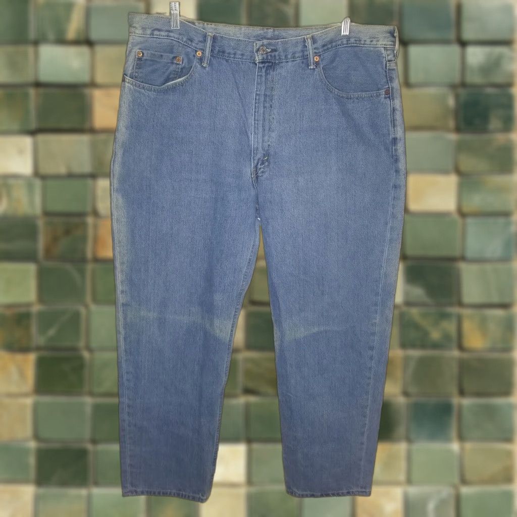Levi's Levi's 550 Jeans Men 42x32 Blue Straight Mens Size US 42 / EU 58 - 1 Thumbnail