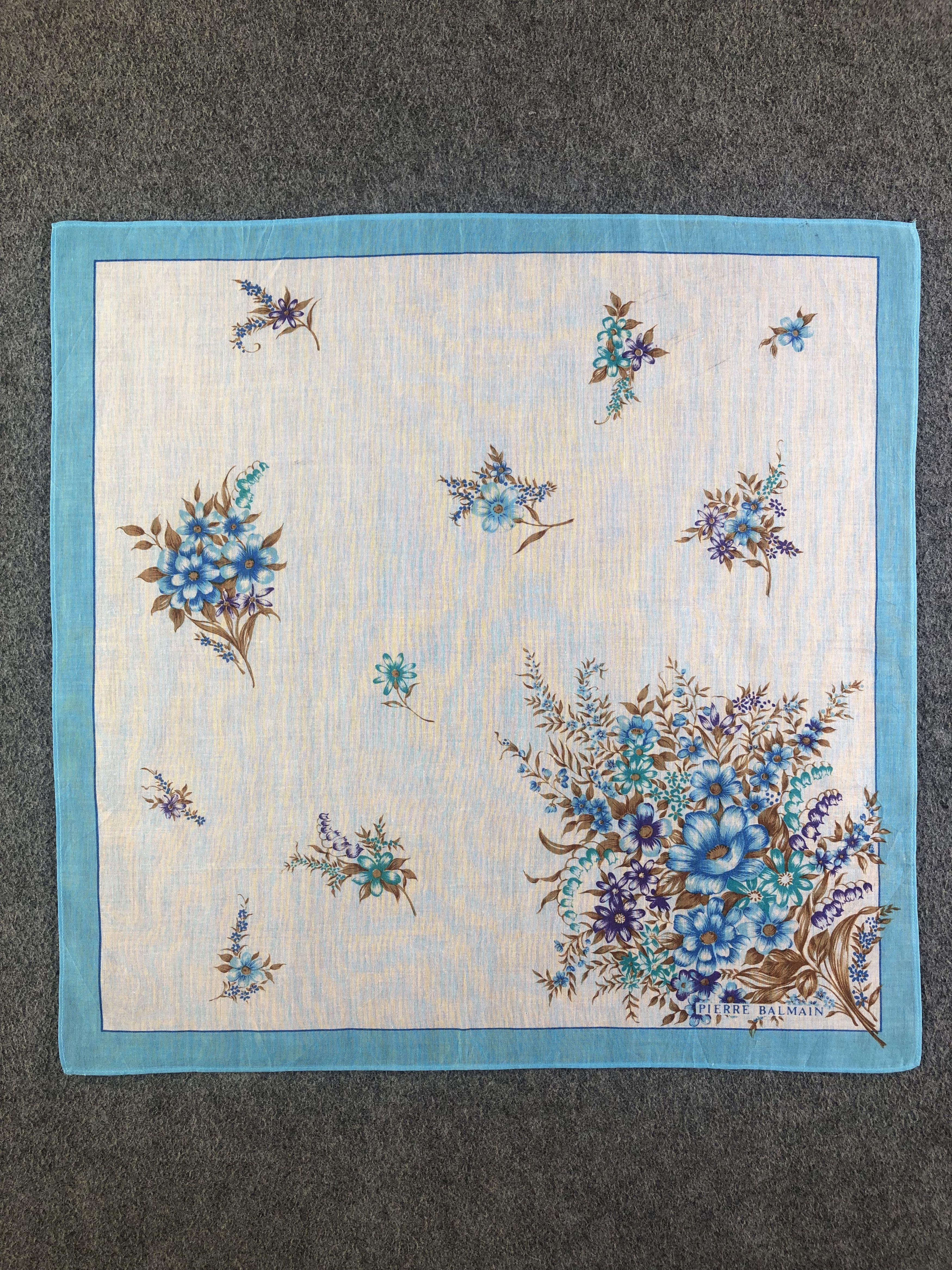 Pierre Balmain Pierre Balmain Handkerchief / Bandana / Neckerchief C466 Size ONE SIZE - 3 Thumbnail