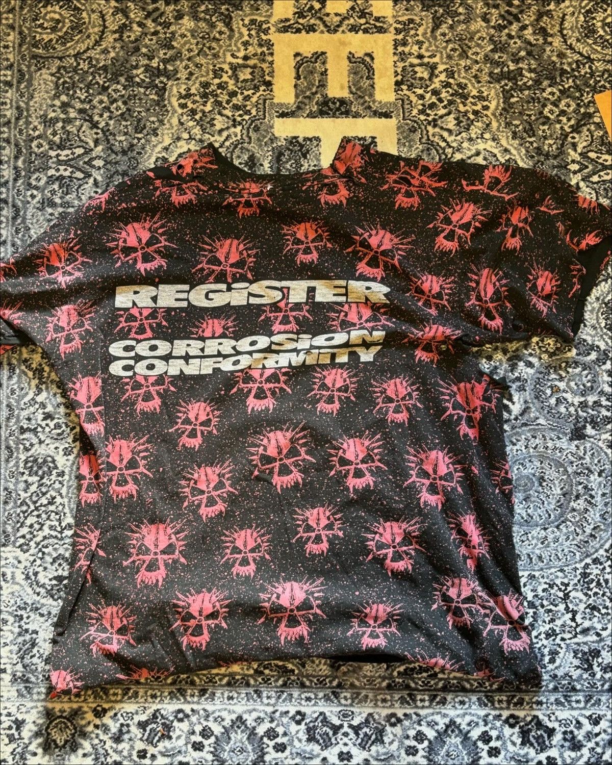 Vintage Rare Vote with a Bullet Corrosion of Conformity shirt Size US XL / EU 56 / 4 - 2 Thumbnail
