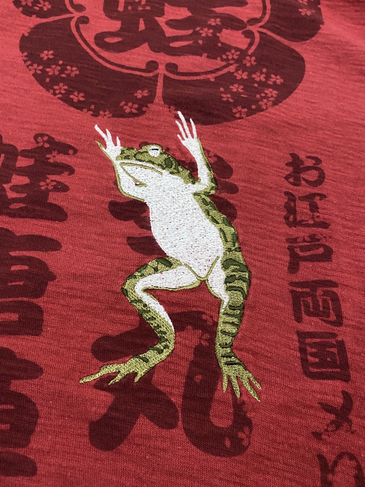 Other Satori San-Maru-Ichi "Frogs" High-Density Embroidery Hoodie Size US L / EU 52-54 / 3 - 12 Thumbnail