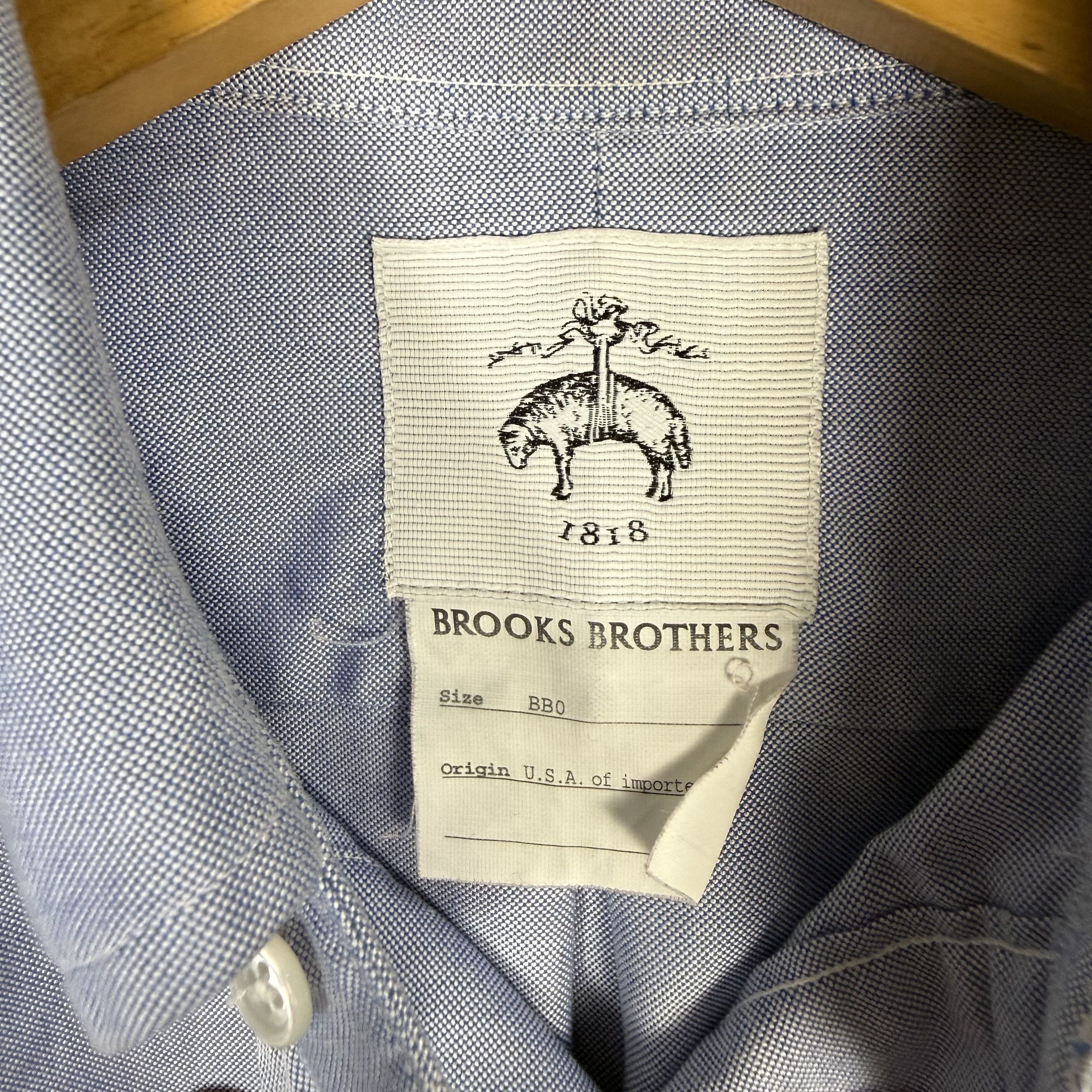 Brooks Brothers Brook Brothers Oxford Shirt Size US M / EU 48-50 / 2 - 5 Thumbnail