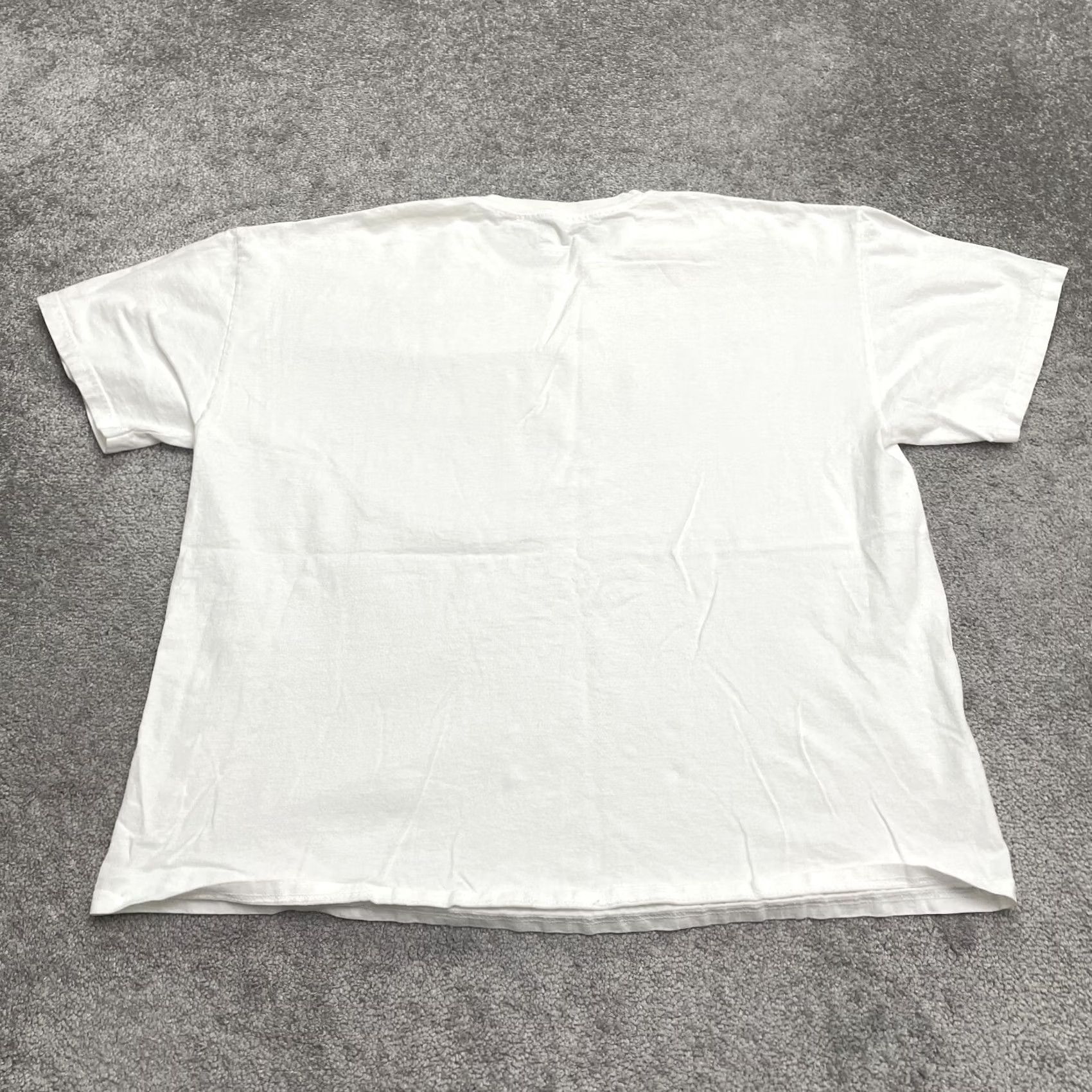 Hanes Hanes White T-Shirt Mens 2XL Crew Neck 100% Cotton Graphic Voting Tee Size US XXL / EU 58 / 5 - 3 Thumbnail