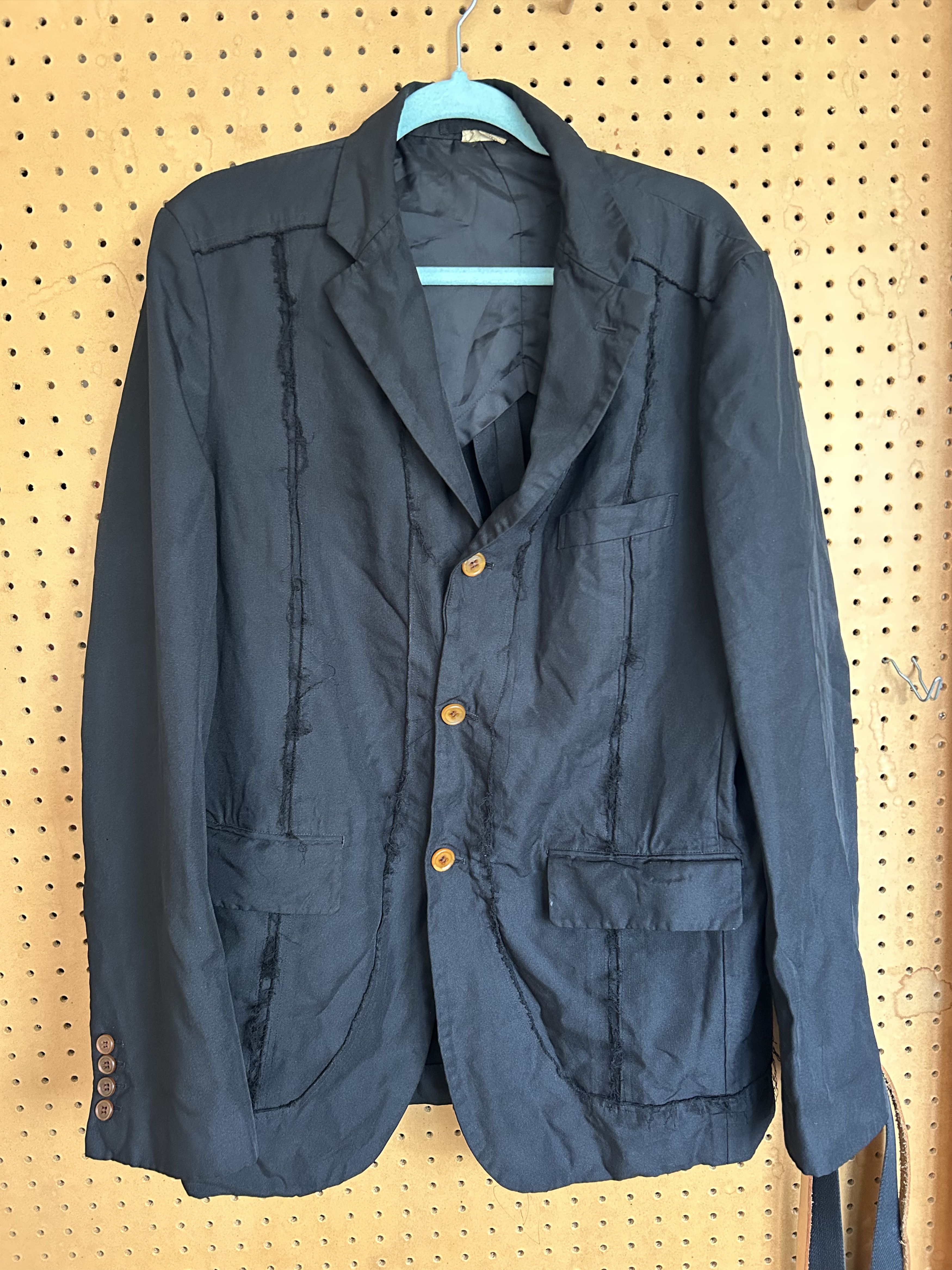 Comme des Garcons Homme Deux COMME des GARCONS HOMME DEUX Poly jacekt Size US XL / EU 56 / 4 - 1 Thumbnail