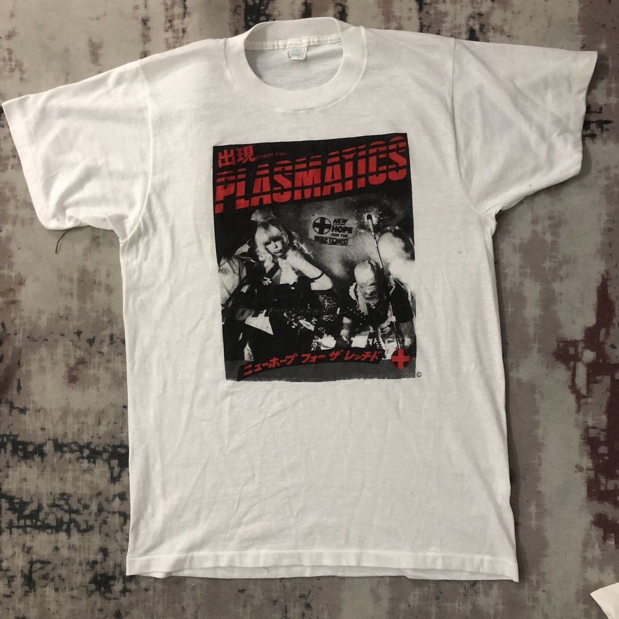 Band Tees × Vintage Vintage 80📍PLASMATICS Band Promo Tee Size US M / EU 48-50 / 2 - 2 Thumbnail