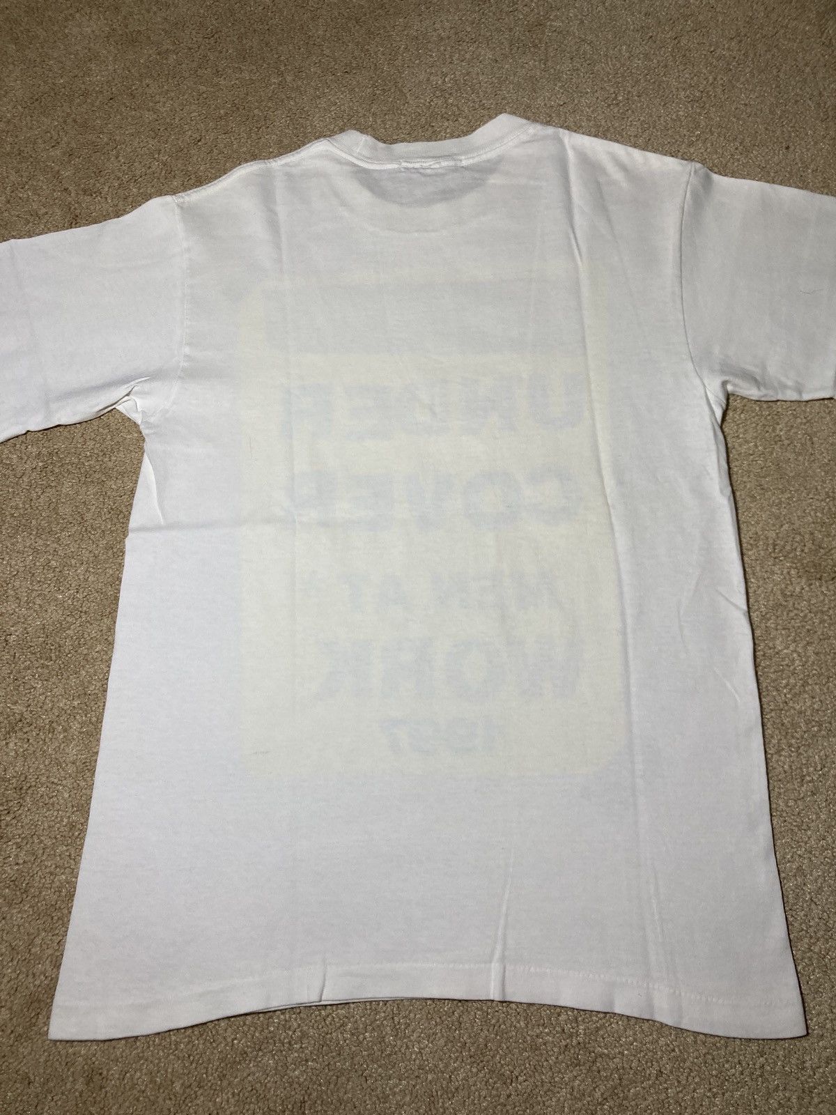 Undercover SS97 Undercover Men at Work Tee 1997 Elephant 90s Vintage OG Size US M / EU 48-50 / 2 - 7 Thumbnail