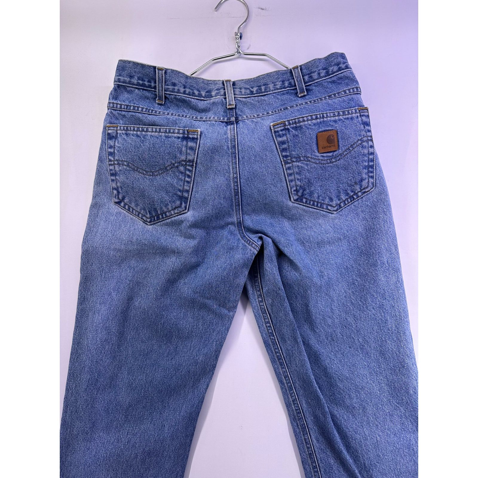 Carhartt Vintage Carhartt Blue Jeans Relaxed Fit Size 34 Size US 34 / EU 50 - 9 Thumbnail