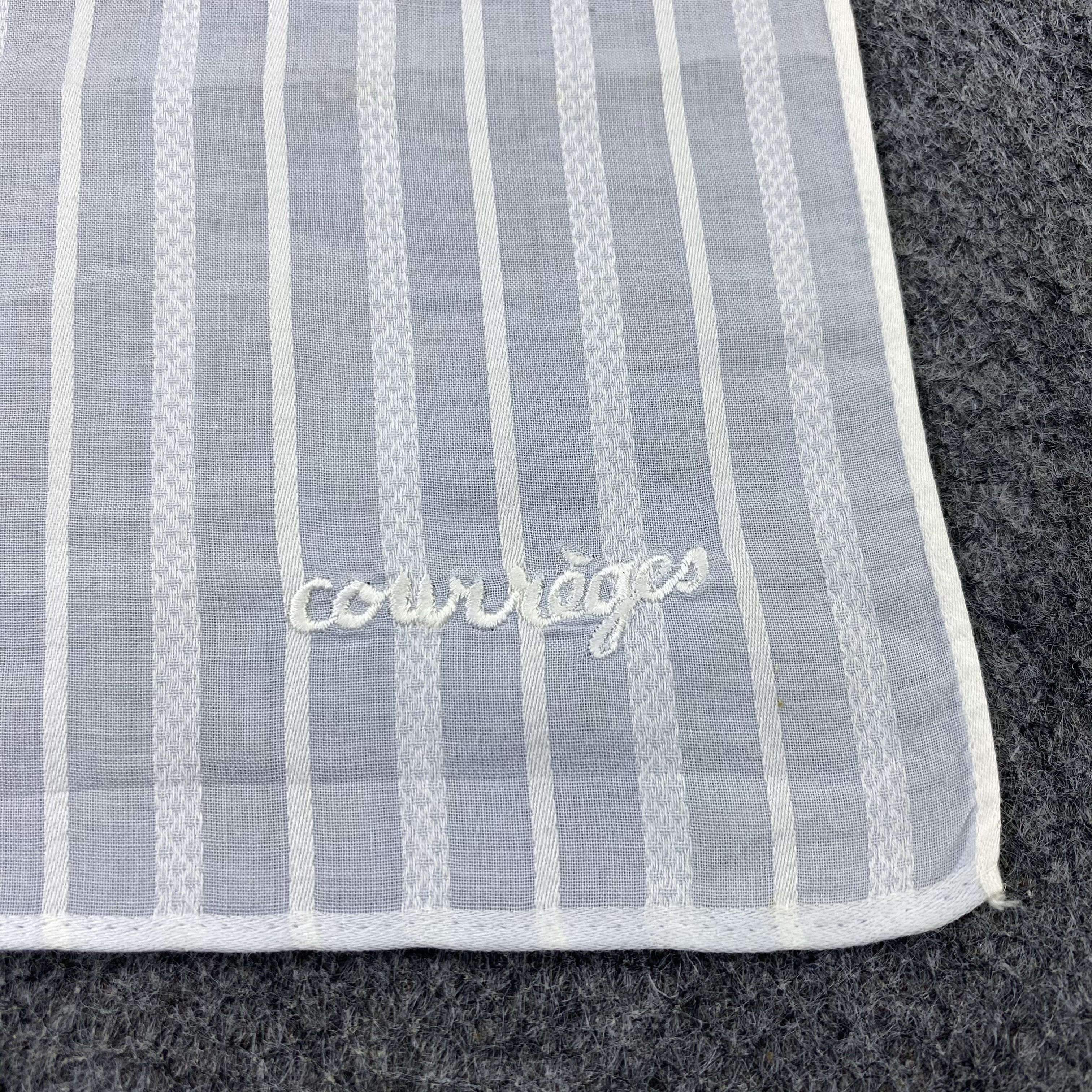 Courreges Courreges Handkerchief Neckerchief Bandana-B1587 Size ONE SIZE - 7 Thumbnail