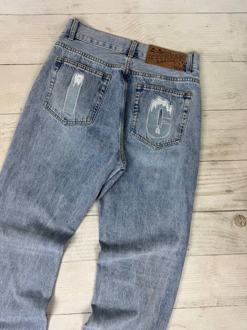Billionaire Boys Club Icecream By Billionaire Boys Club Running Puppy Denim Jeans Size US 32 / EU 48 - 11 Thumbnail