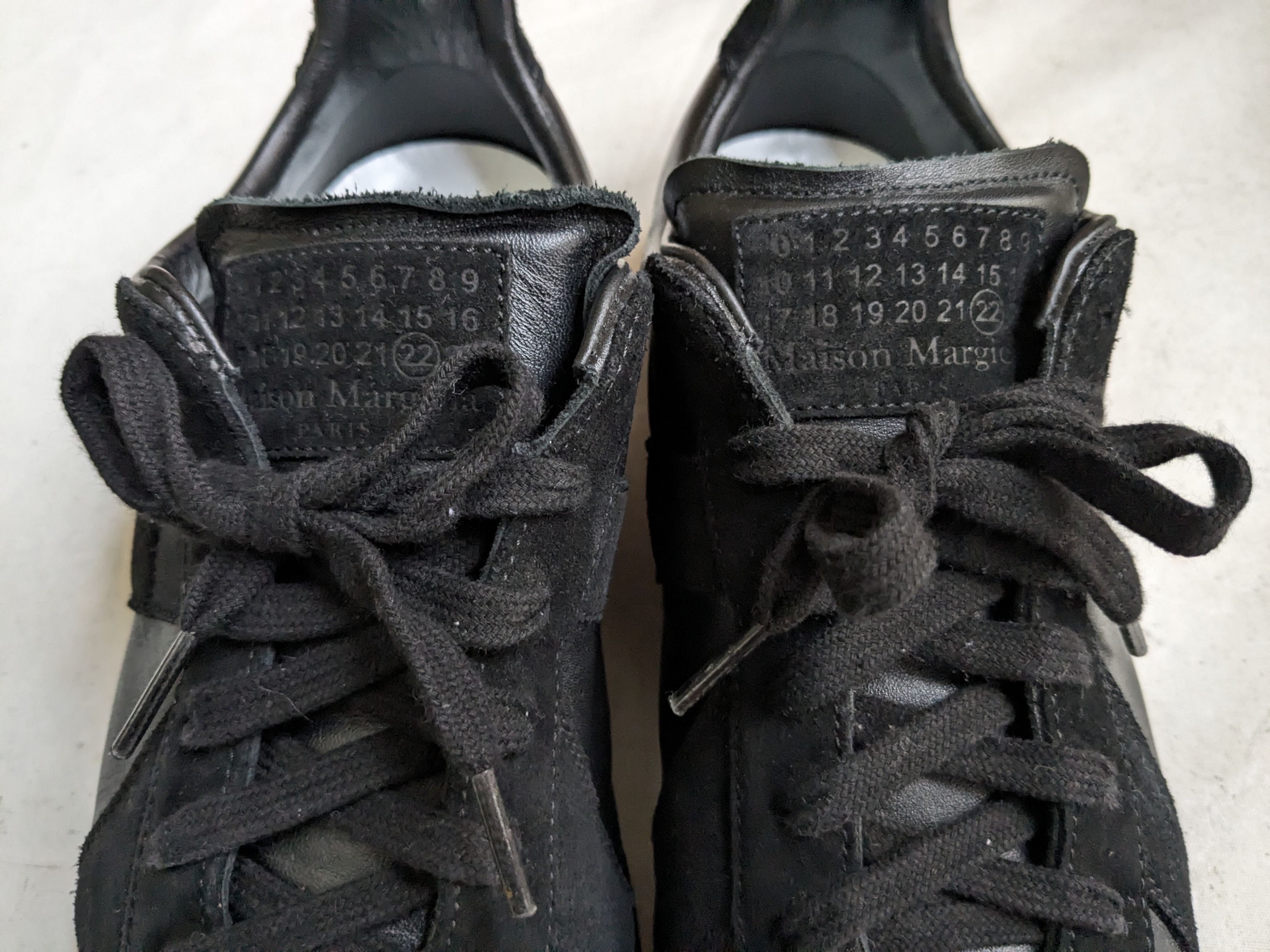 Maison Margiela Maison Margiela Replica GAT Black 10 43 Low Tops Size US 10 / EU 43 - 6 Thumbnail