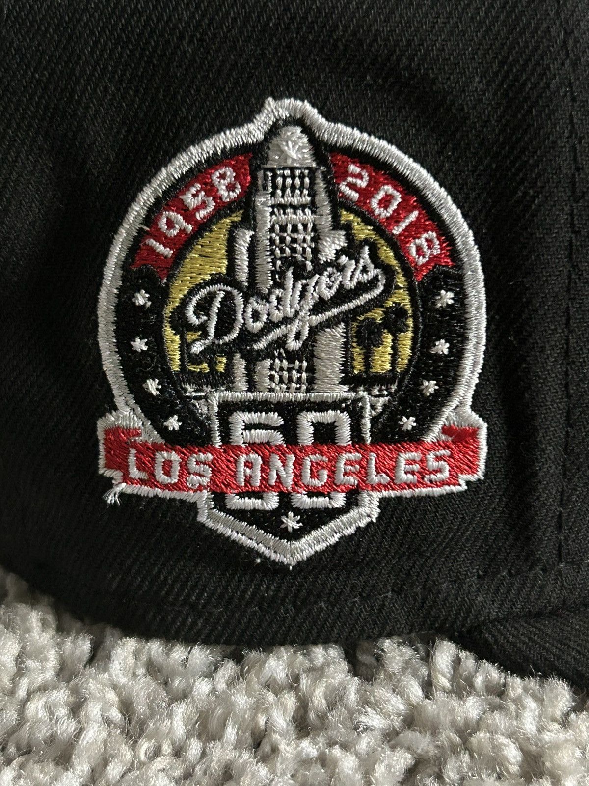 New Era New Era 60th Anniversary Dodgers Hat Size ONE SIZE - 4 Thumbnail