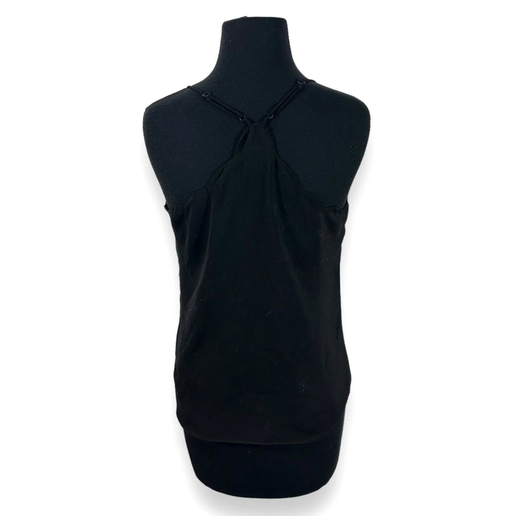 Vintage J Crew Tank Top Womens 6 Black Blouse Size M / US 6-8 / IT 42-44 - 2 Thumbnail