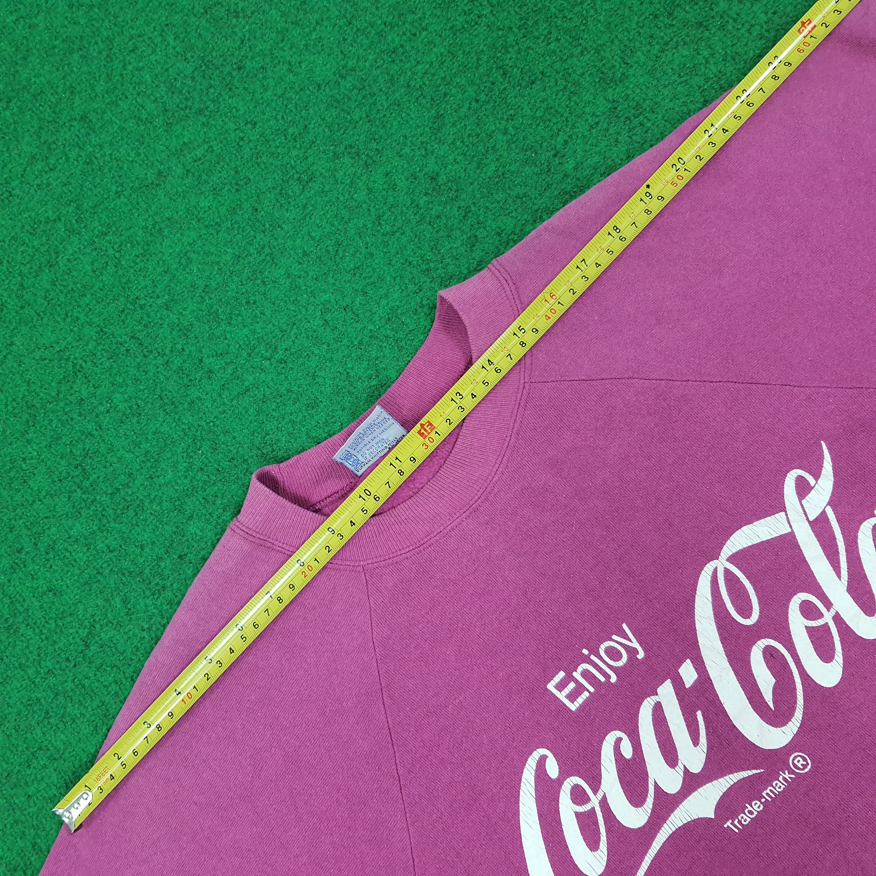 Coca Cola × Vintage Vintage Coca-Cola Streetwear Sweatshirt C237N20 Size US L / EU 52-54 / 3 - 7 Thumbnail