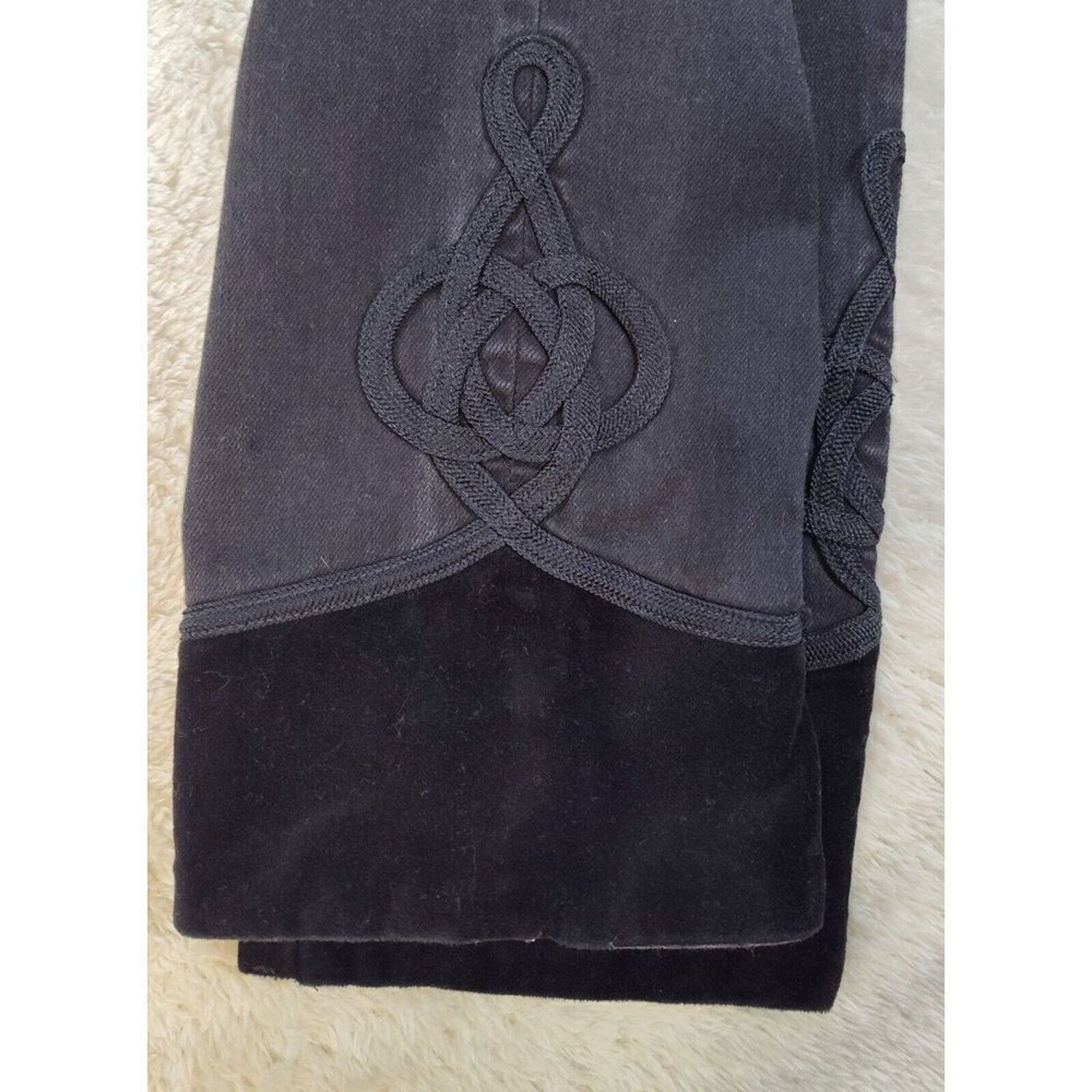 Ralph Lauren Lauren Ralph Lauren Regal Womens Black Jeans Size 4 Slim Size 27" / US 4 / IT 40 - 8 Thumbnail