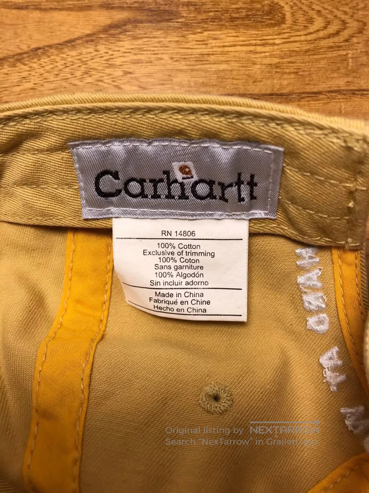 Carhartt Carhartt A170 MAZ Baseball Cap. Size ONE SIZE - 8 Thumbnail