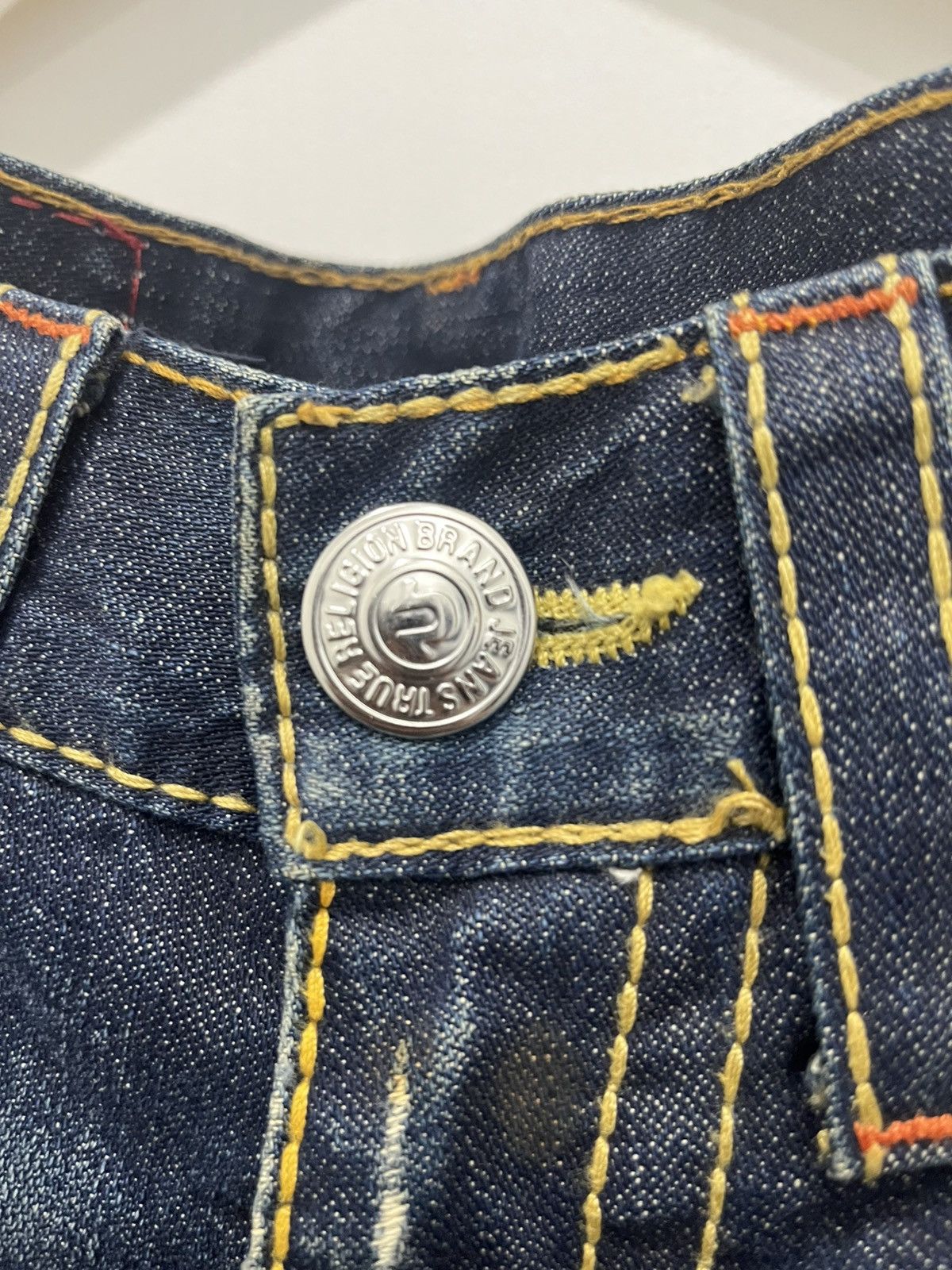 True Religion True Religion Blue Jeans Section Rainbow Joey Size US 34 / EU 50 - 4 Thumbnail