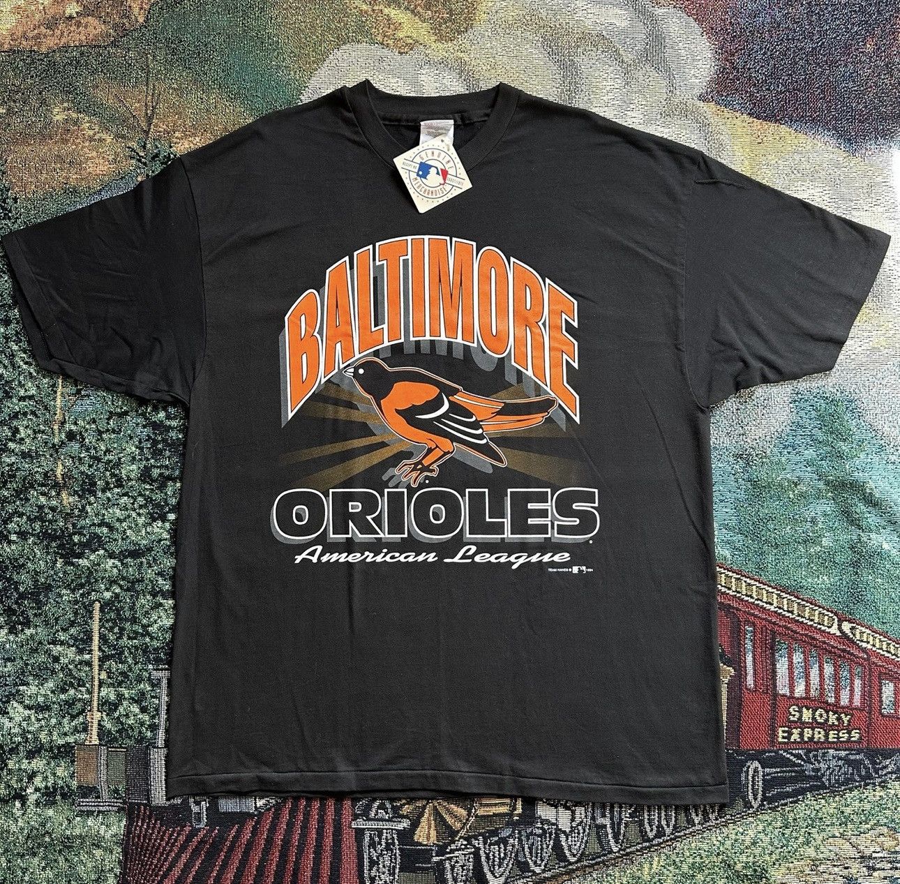 Hanes Vintage 1990s Baltimore Orioles tee XXL Size US XXL / EU 58 / 5 - 2 Thumbnail