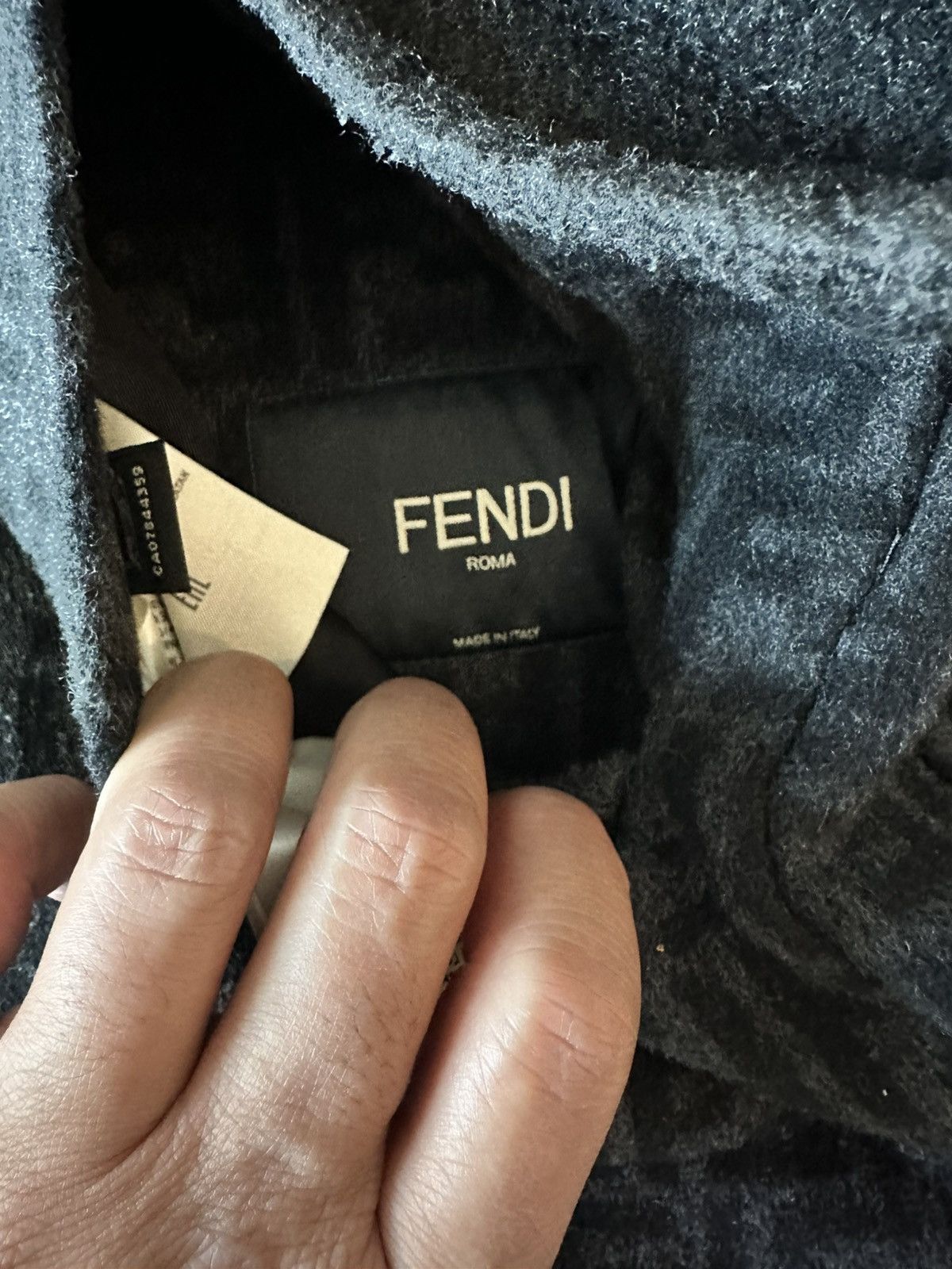 Fendi Fendi Cashmere reversible overcoat Size US L / EU 52-54 / 3 - 7 Thumbnail