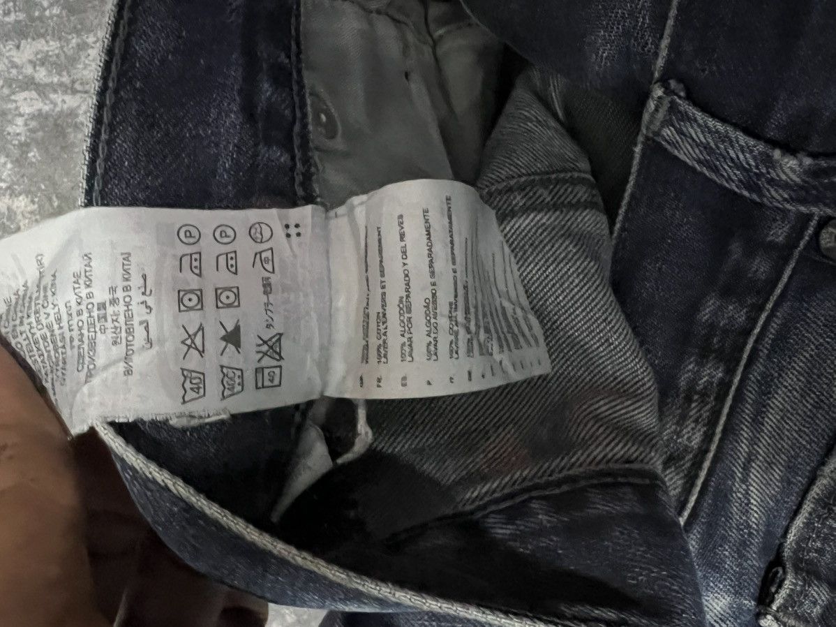 G-Star × Japanese Brand G STAR RAW CURVE LEG DISTRESSED DENIM PANT Size US 34 / EU 50 - 11 Thumbnail
