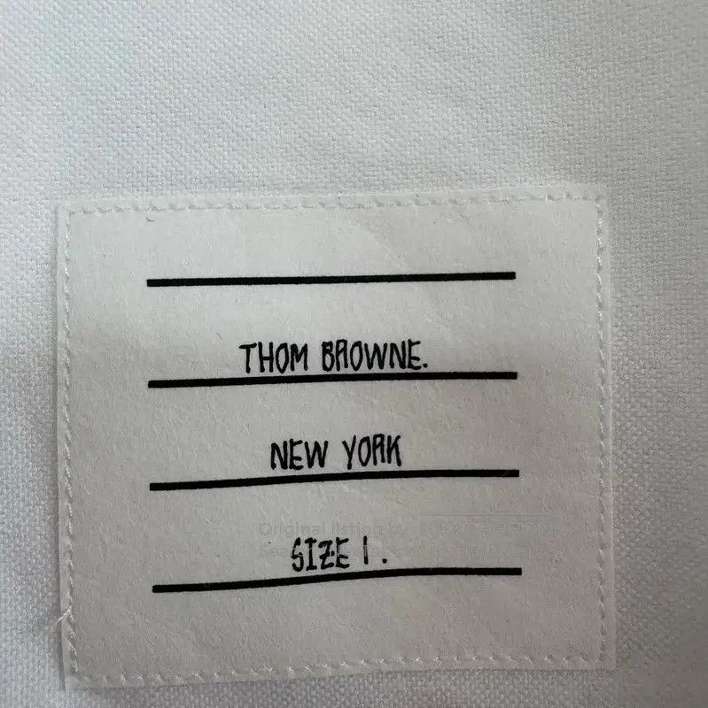 Thom Browne Thom Browne Long Sleeve Striped Cotton Shirt . Size US S / EU 44-46 / 1 - 7 Thumbnail