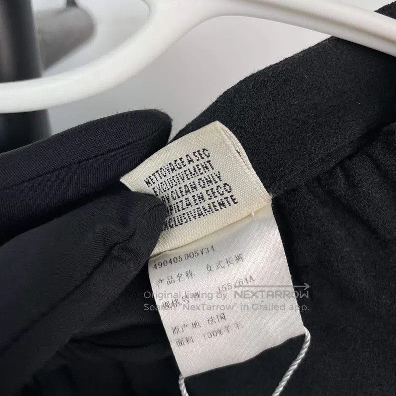 Hermes Hermes Wool Pants Black Size 42" / US 20 - 5 Thumbnail