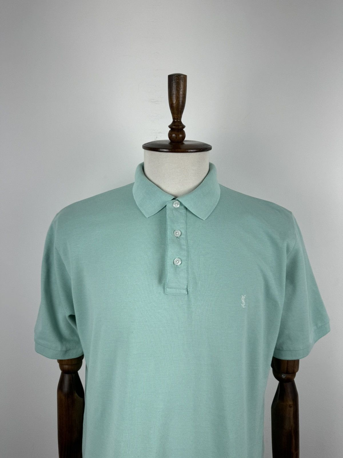 Yves Saint Laurent Men’s Vintage Yves Saint Laurent Polo T-Shirt size L Size US L / EU 52-54 / 3 - 2 Thumbnail