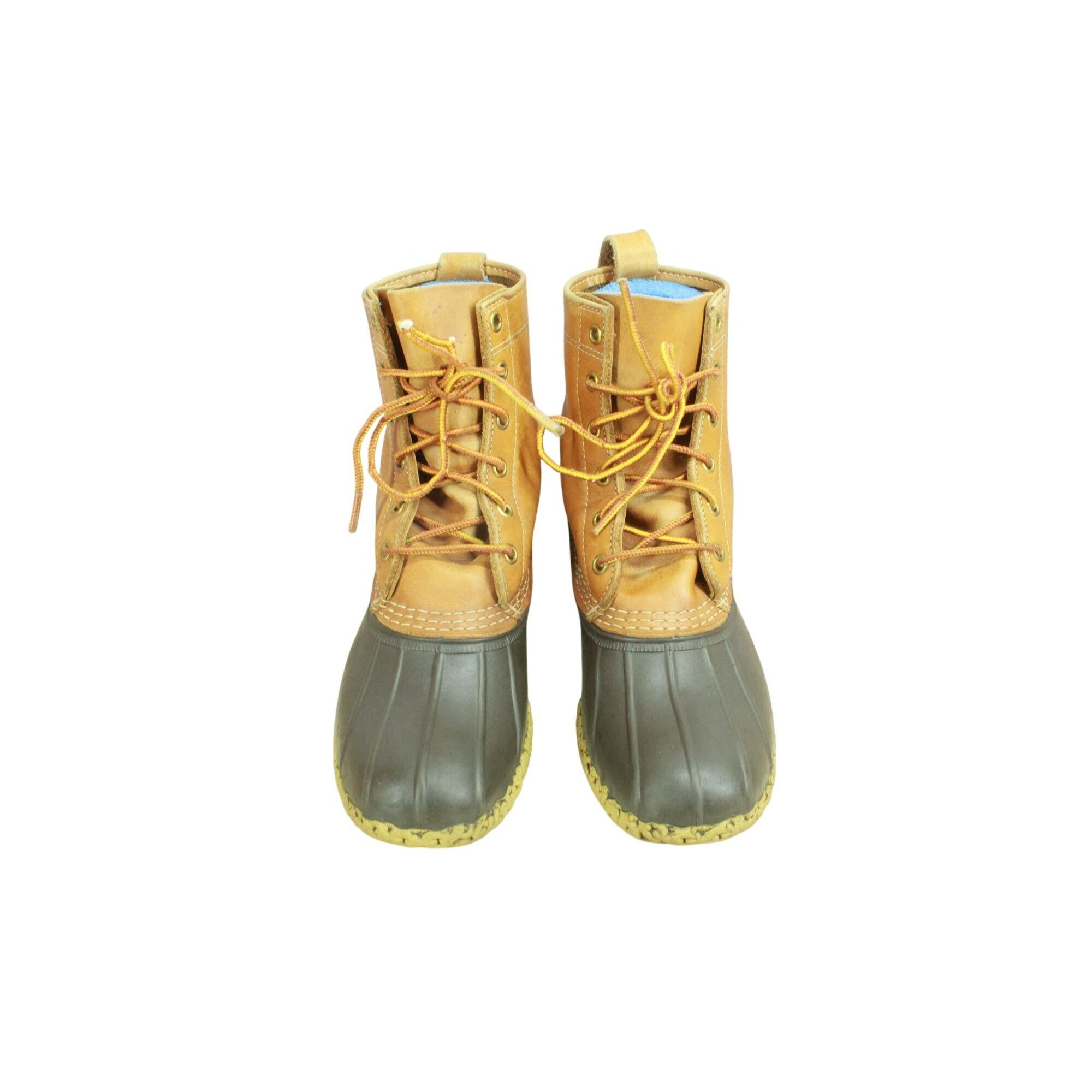 L.L. Bean LL Bean Brown Unlined Ankle Duck Boots Leather 7 Size US 7 / IT 37 - 5 Thumbnail