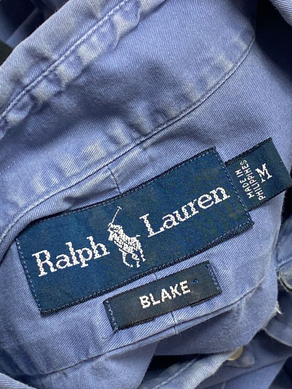 Polo Ralph Lauren 90s Vintage POLO RALPH LAUREN Custom Button Up Shirt Size US L / EU 52-54 / 3 - 3 Thumbnail
