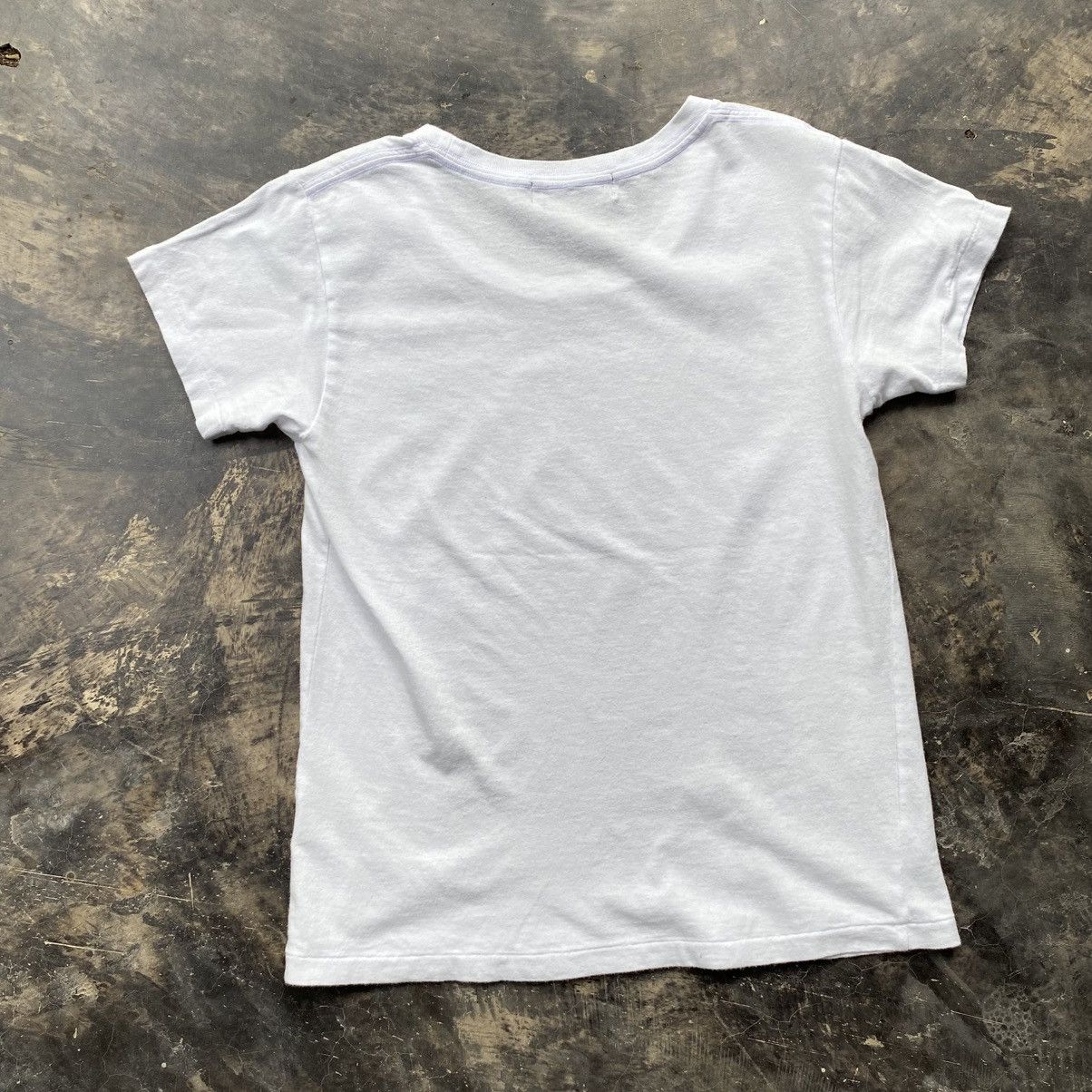 Zucca Zucca White Tee with Black Front Print Size M / US 6-8 / IT 42-44 - 11 Thumbnail