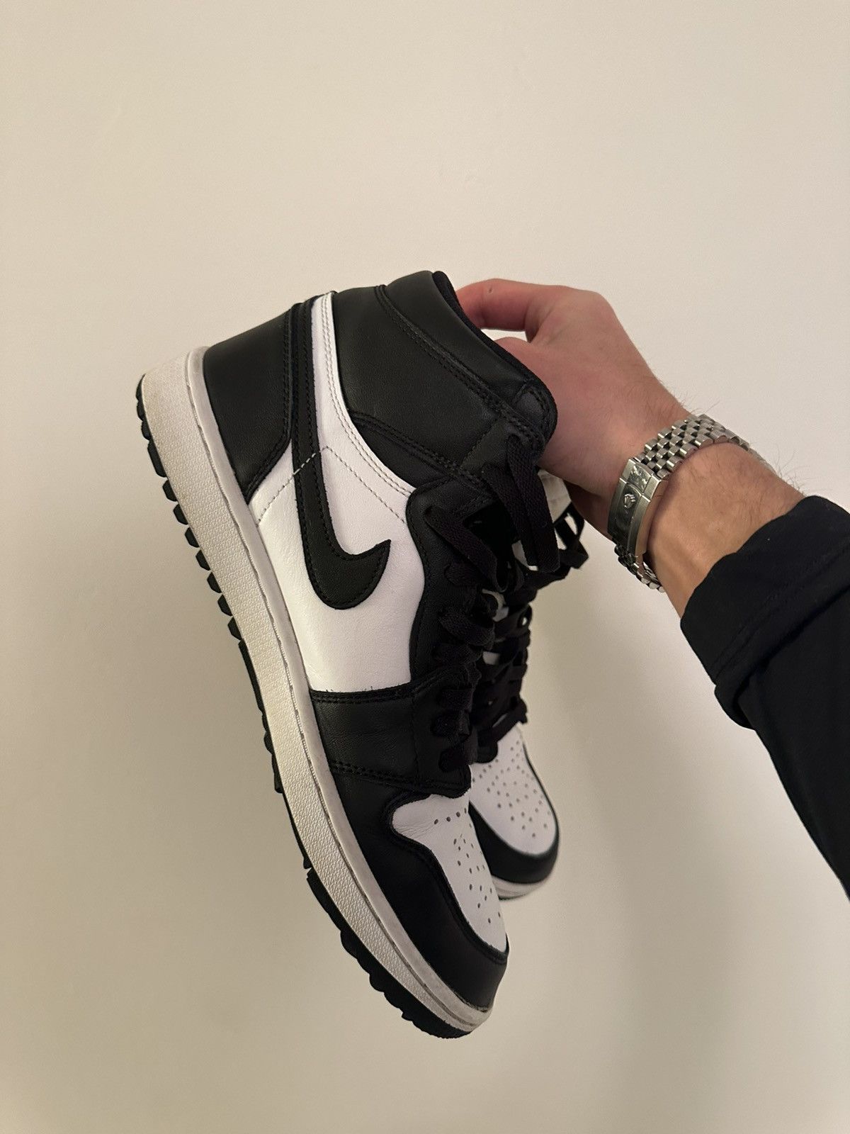 Jordan Brand Jordan 1 Nike Golf “Panda” Size US 10.5 / EU 43-44 - 8 Thumbnail