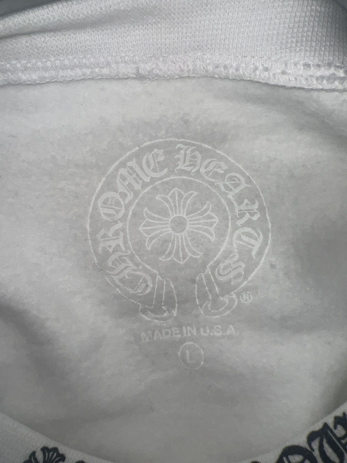 Chrome Hearts Chrome Hearts Love You Crewneck Size US L / EU 52-54 / 3 - 9 Thumbnail