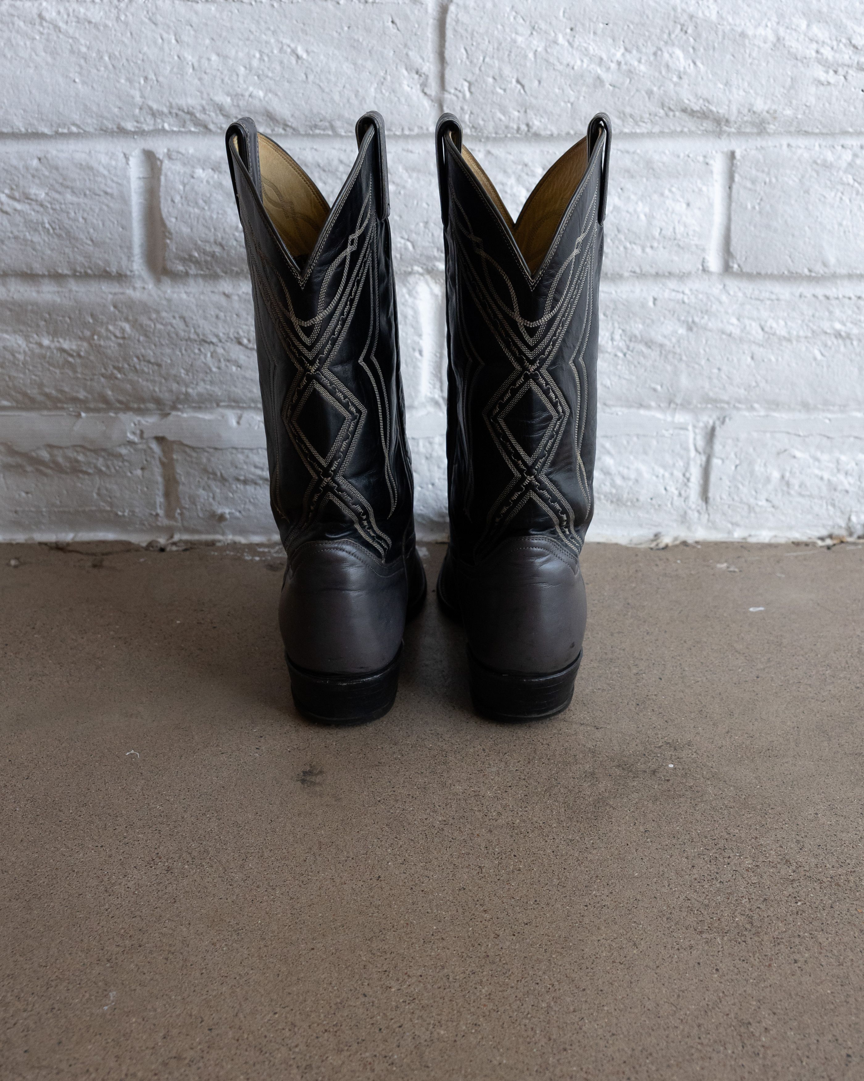 Vintage Vintage 1970s Tony Lama Cowboy Boots Lizard Skin Wingtip 9 Size US 9 / EU 42 - 2 Thumbnail