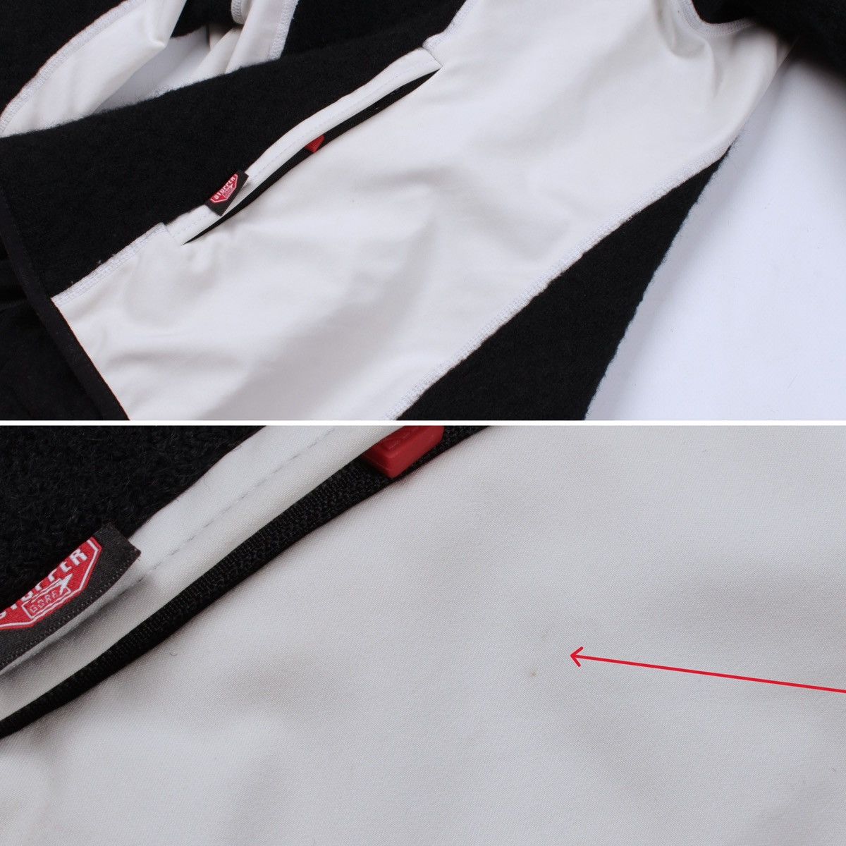 Dale Of Norway DALE OF NORWAY Windstopper Wool Black White Zip Hoodie Size L / US 10 / IT 46 - 19 Thumbnail